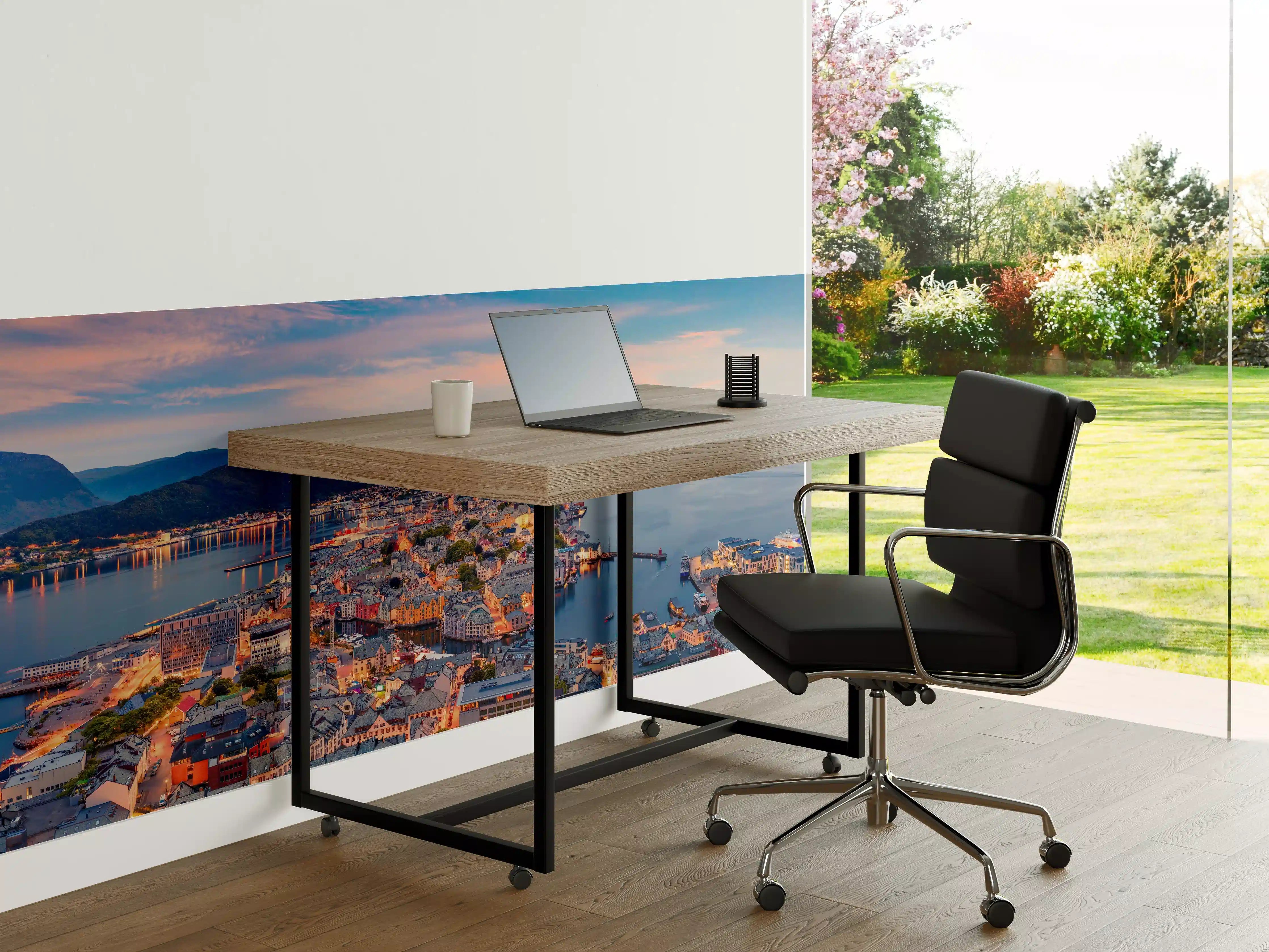 Büro Wandgestaltung - Hafenstadt Alesund