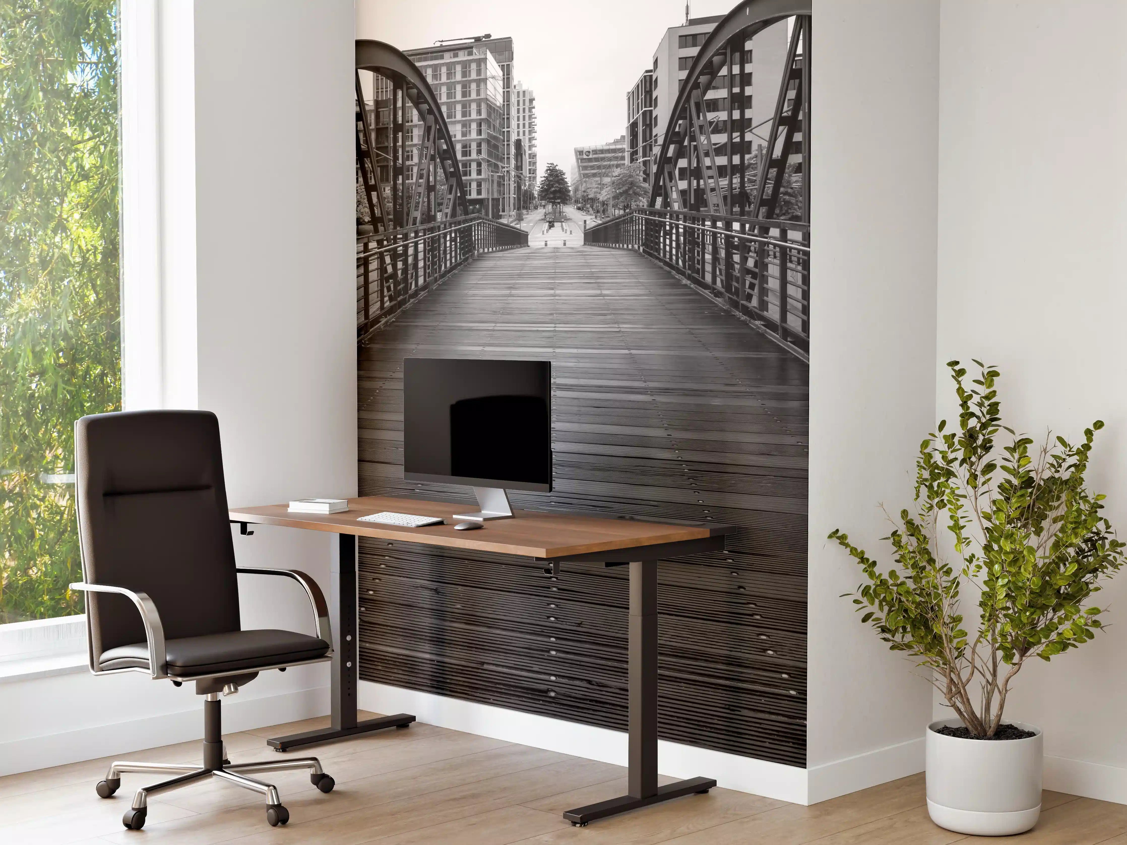 Büro Wandgestaltung - Hamburg - magische Brücke