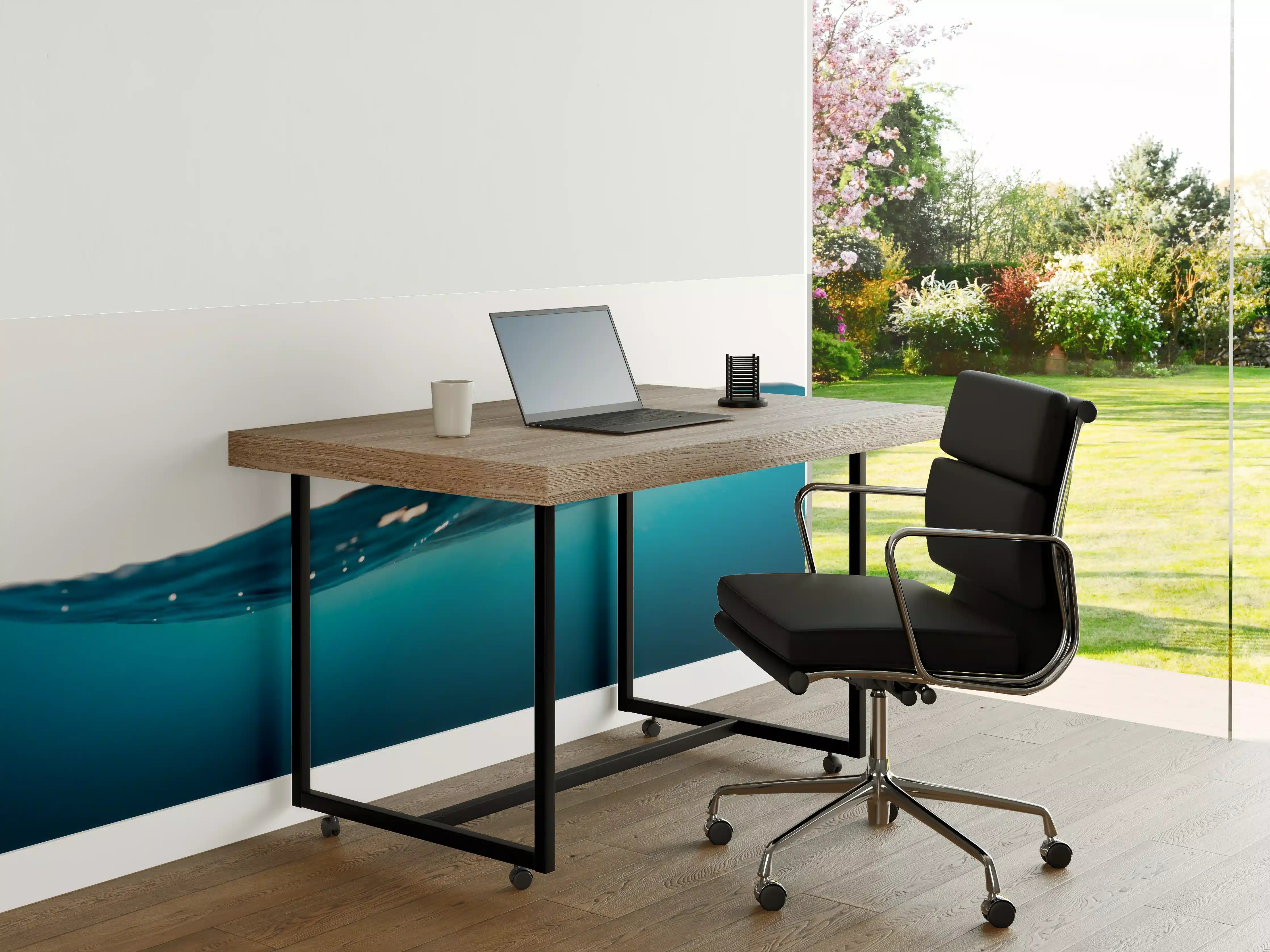 Büro Wandgestaltung - Harmonische Wasserwelle