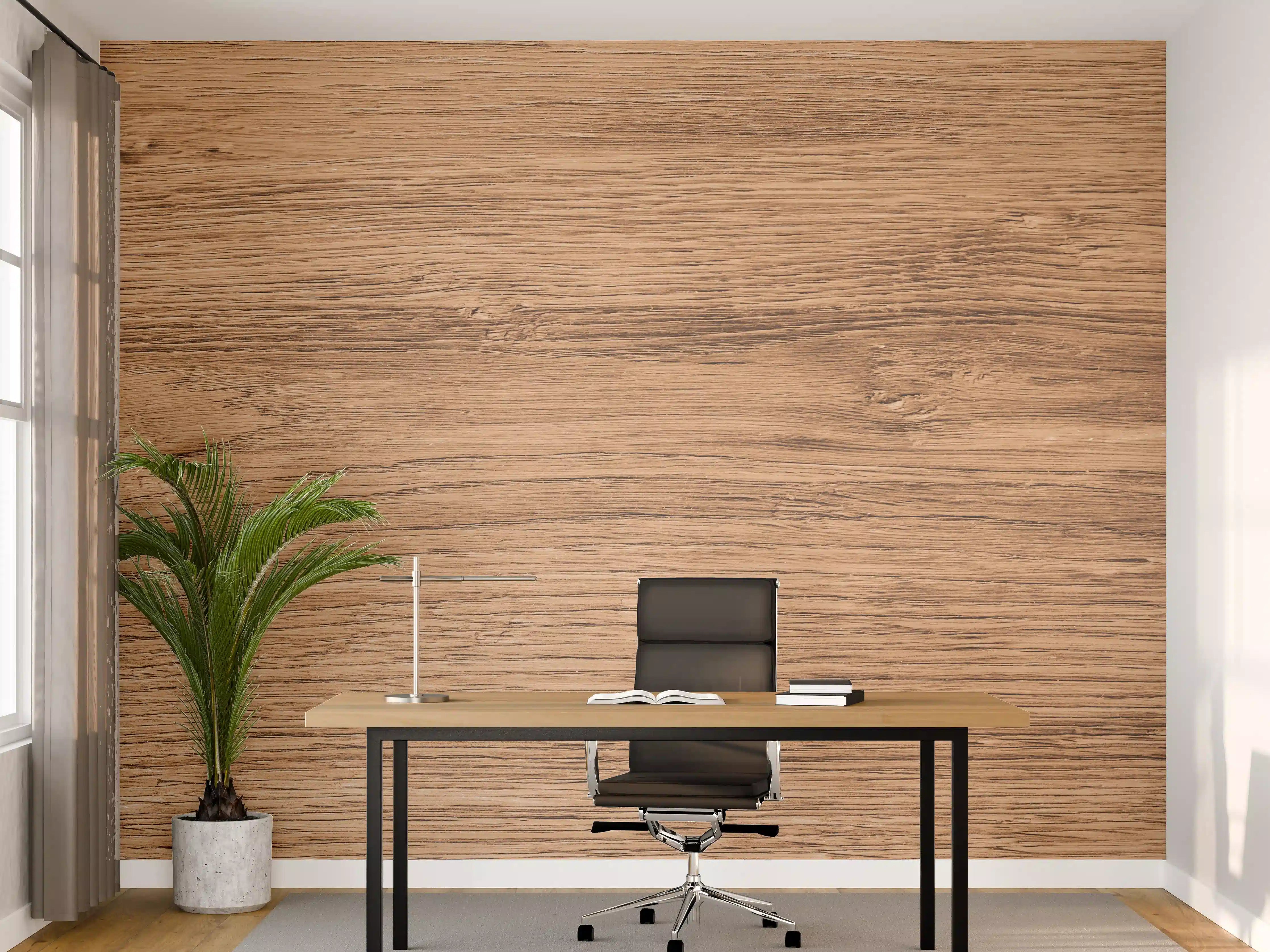 Büro Wandgestaltung - Hartholz Eiche Textur