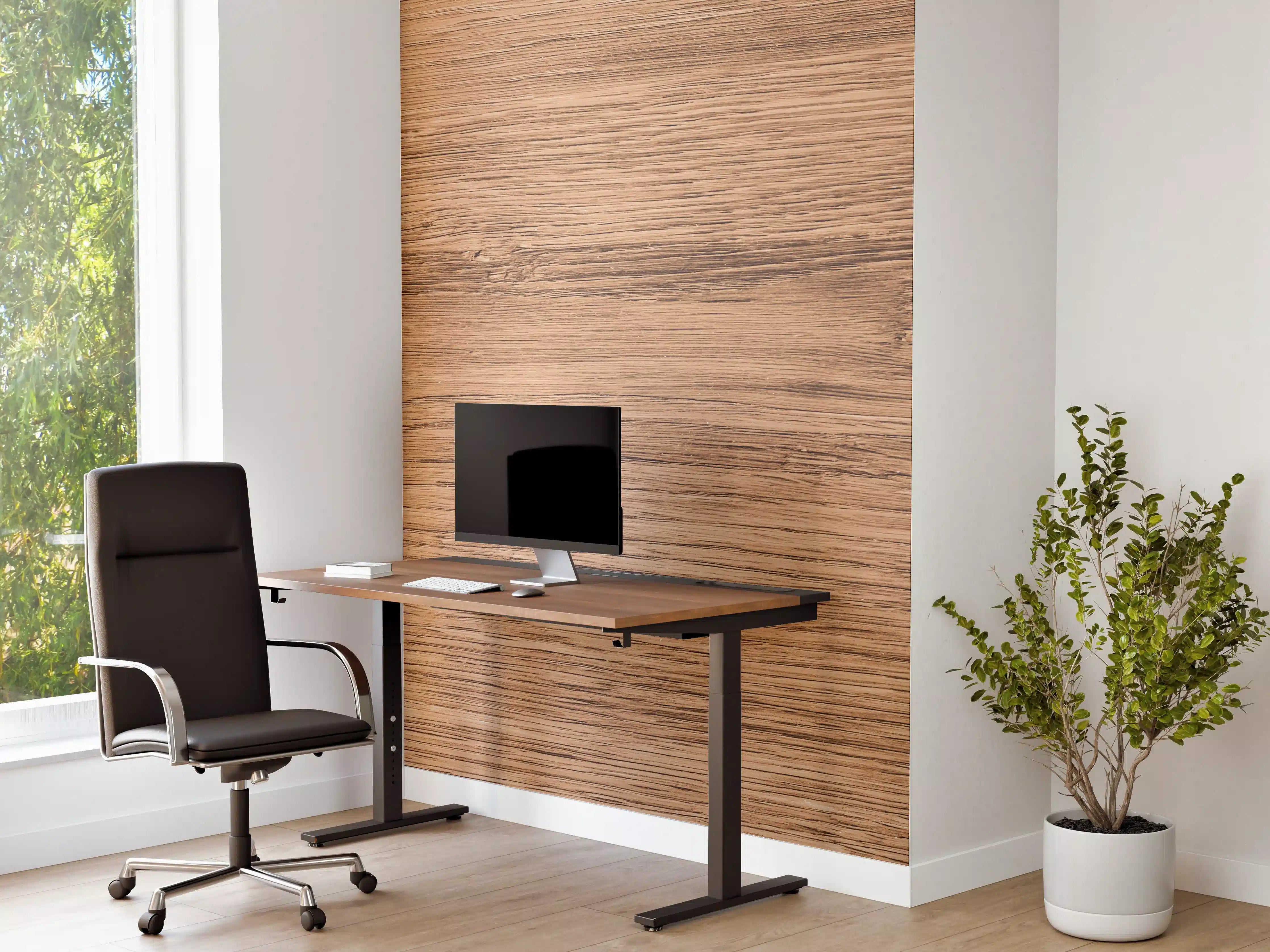 Büro Wandgestaltung - Hartholz Eiche Textur