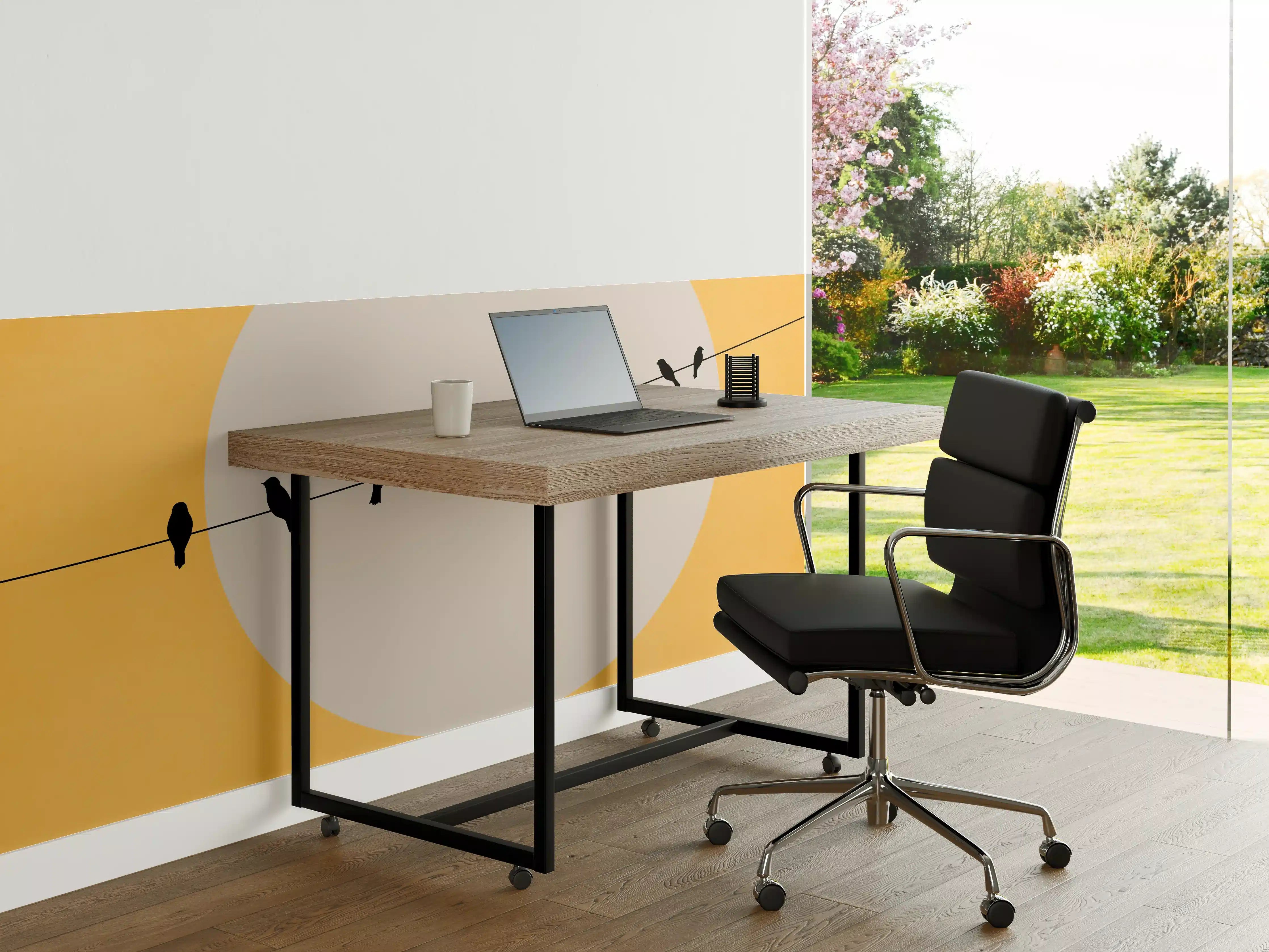 Büro Wandgestaltung - Helle Sonne - Gemälde