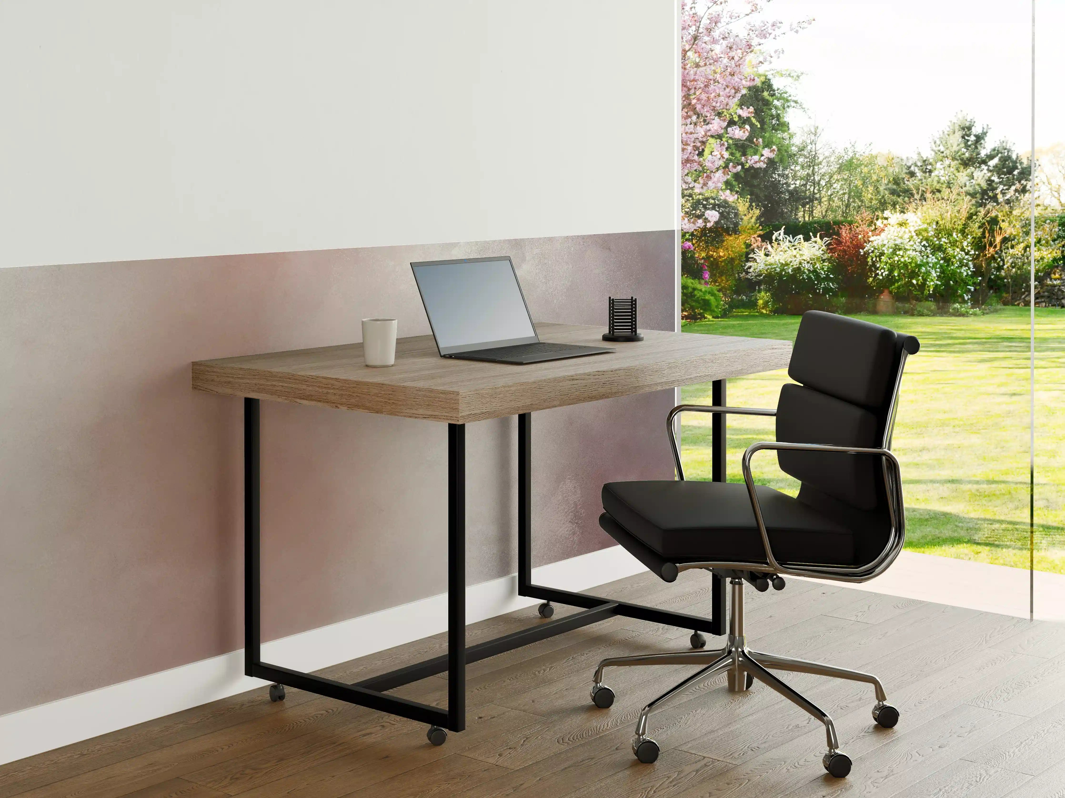 Büro Wandgestaltung - Helles Grau-Marble-Muster