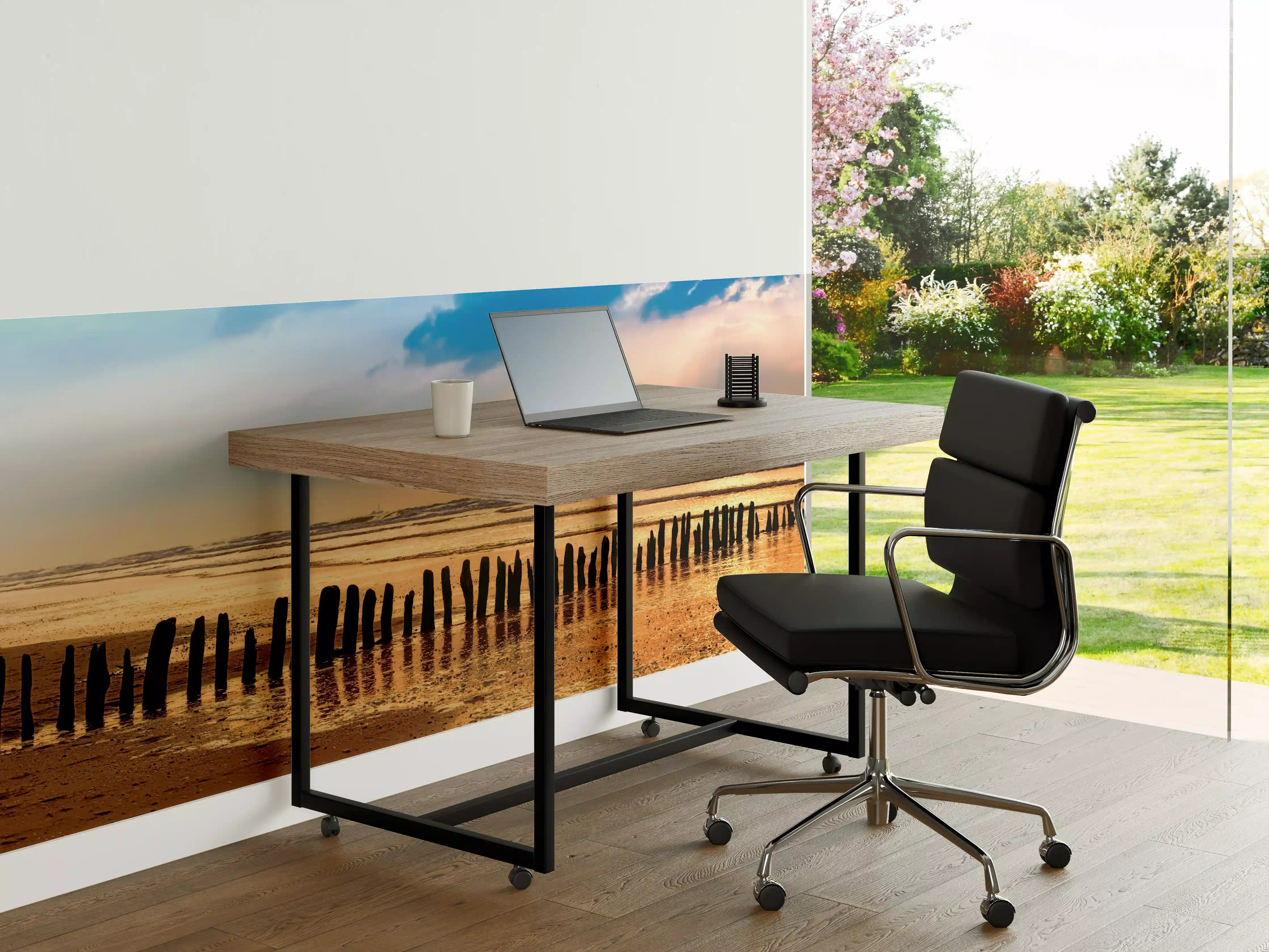 Büro Wandgestaltung - Himmel über der Küste bei Sonnenuntergang