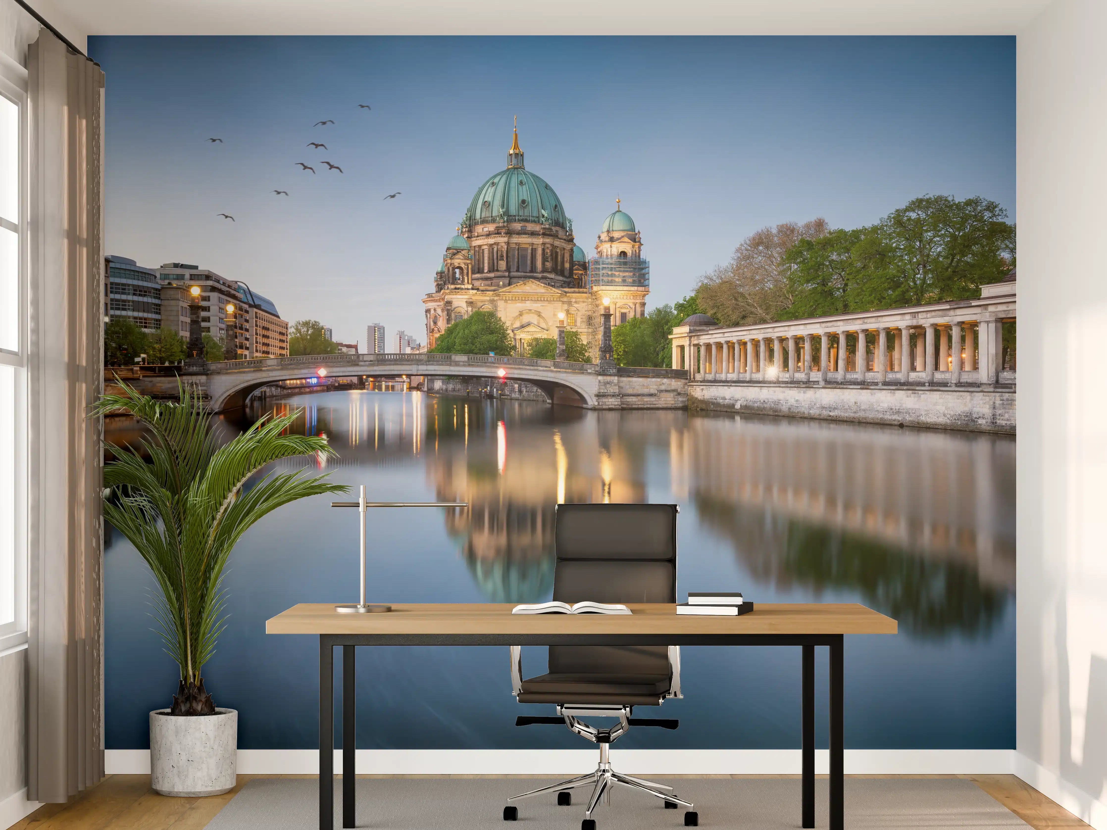 Büro Wandgestaltung - Historischer Anblick Berliner Dom