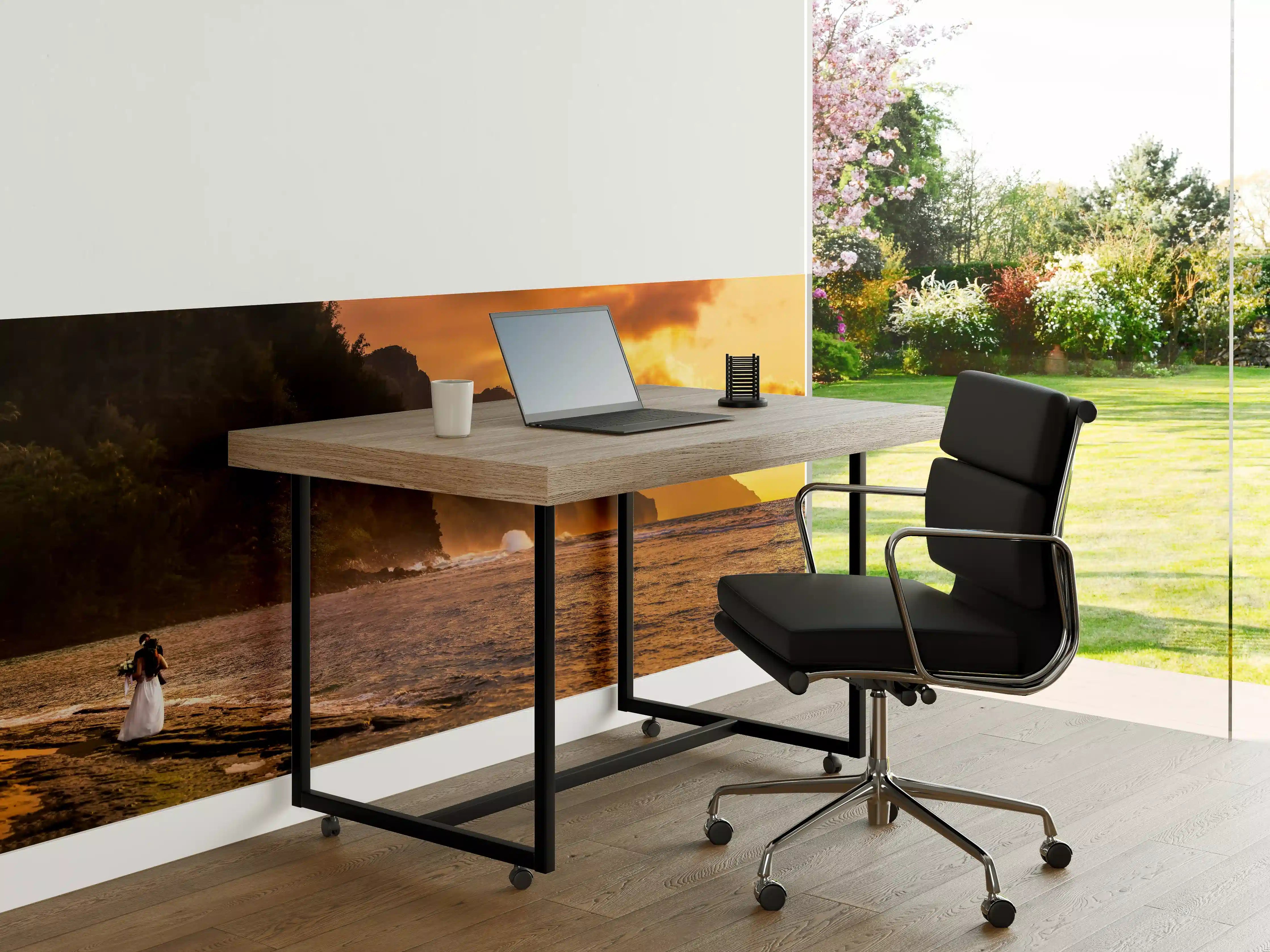 Büro Wandgestaltung - Hochzeitspaar auf Hawaii