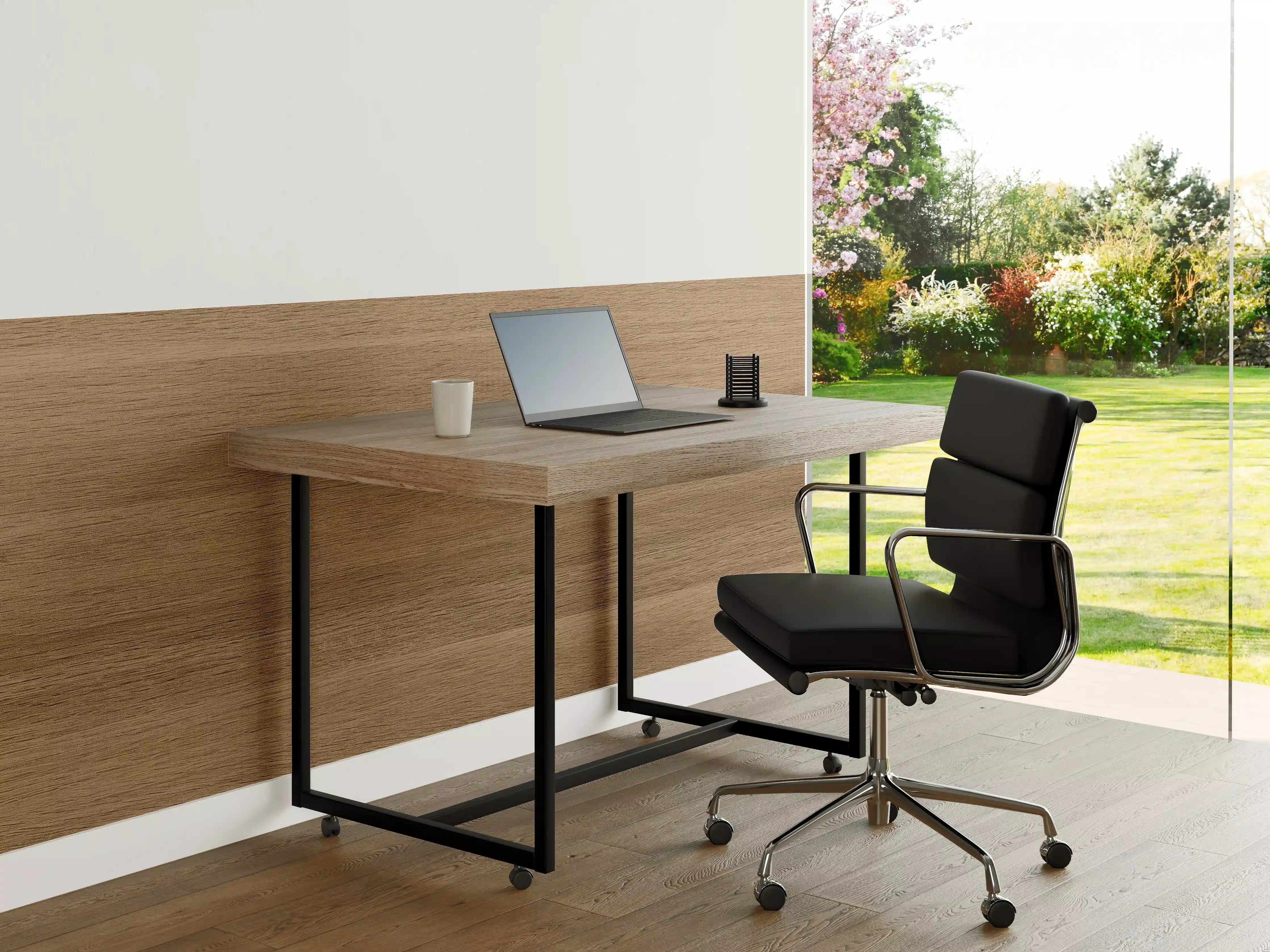 Büro Wandgestaltung - Holztextur und hölzerner Hintergrund 2