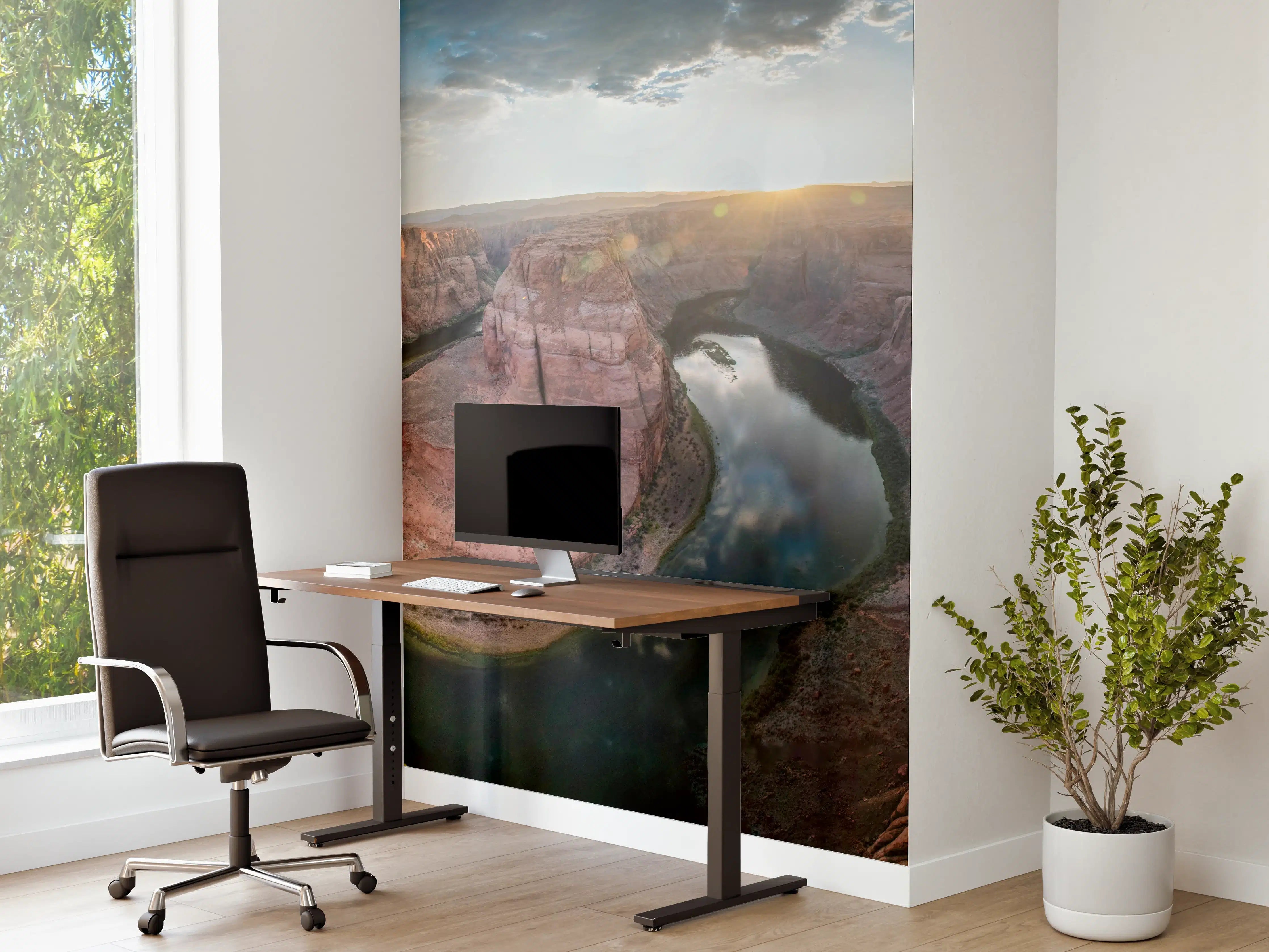 Büro Wandgestaltung - Horseshoe Bend Sonnenuntergang