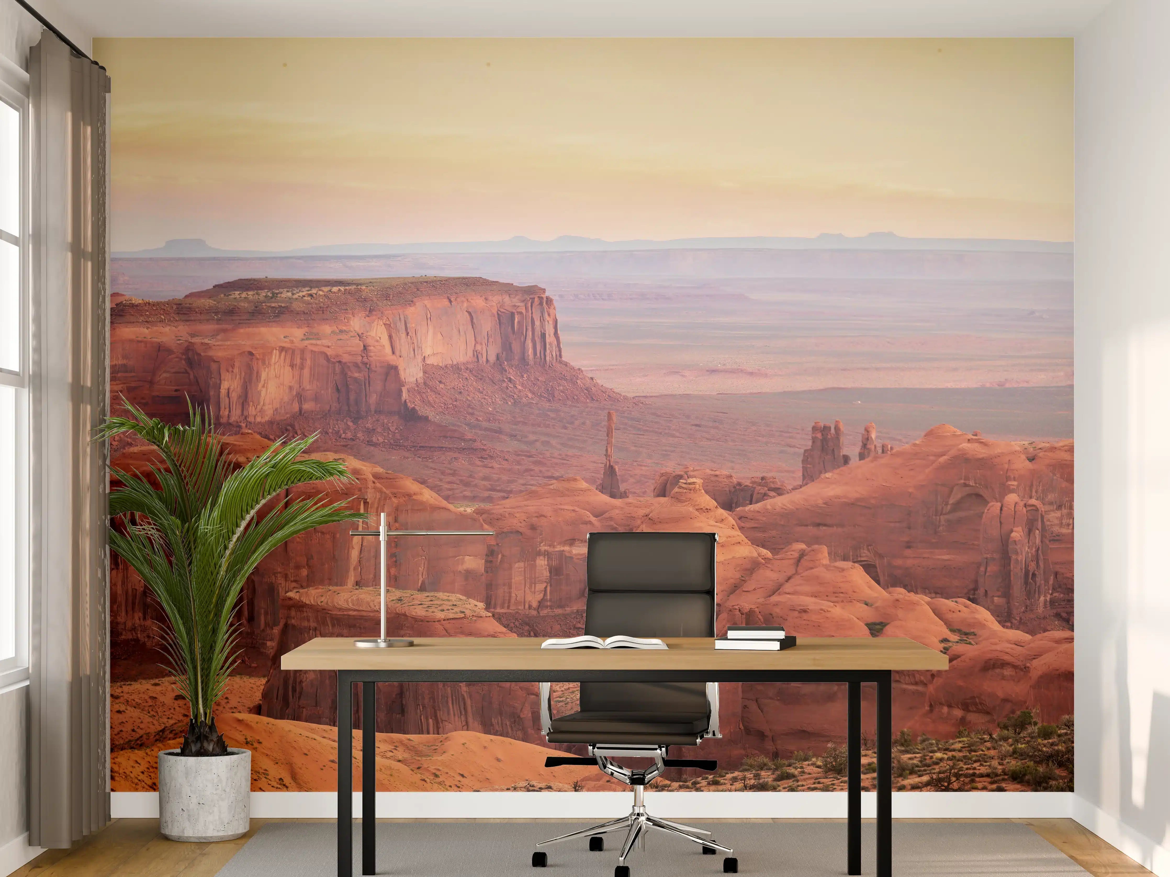 Büro Wandgestaltung - Hunts Mesa Schlucht in Arizona