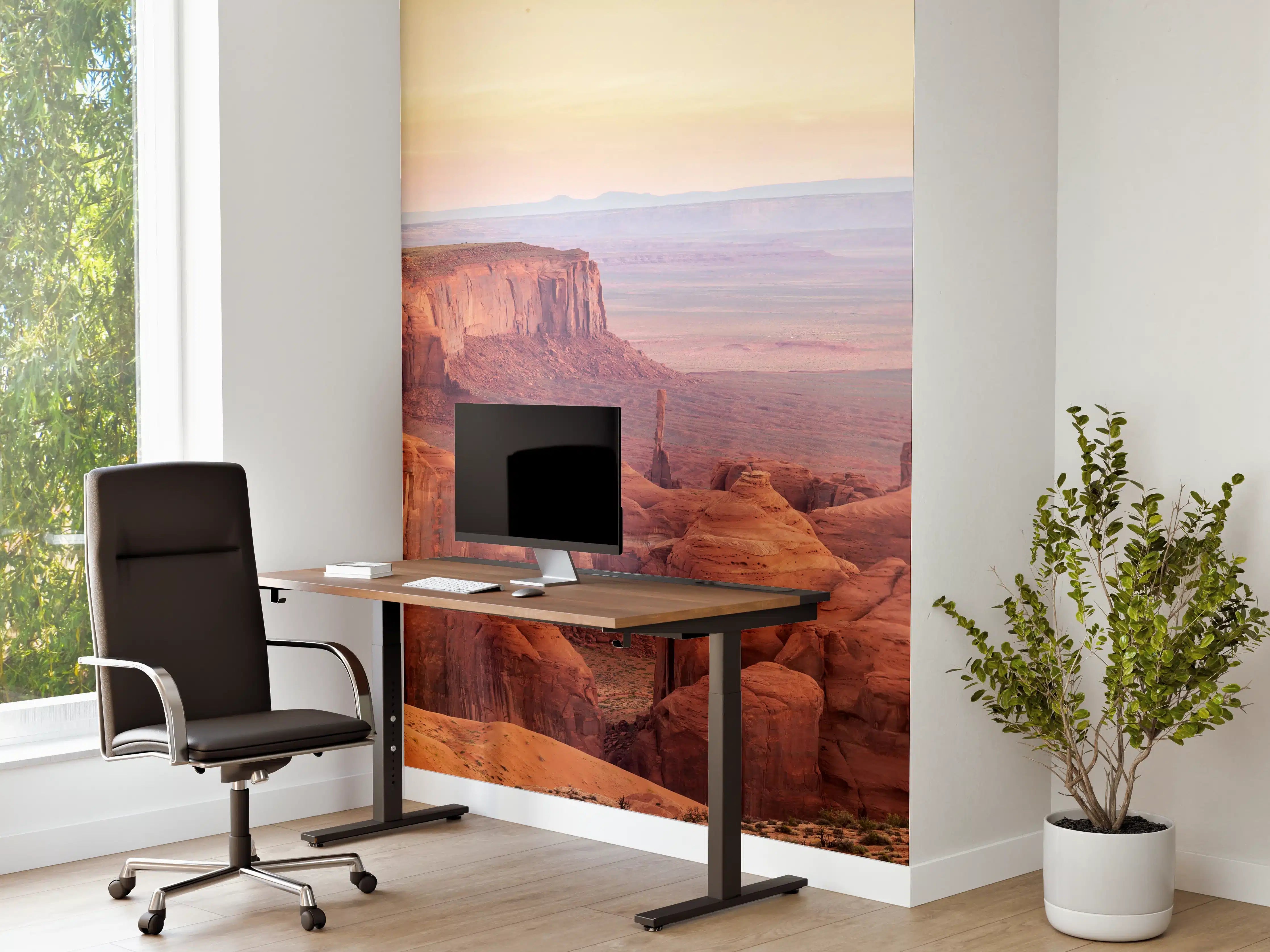 Büro Wandgestaltung - Hunts Mesa Schlucht in Arizona