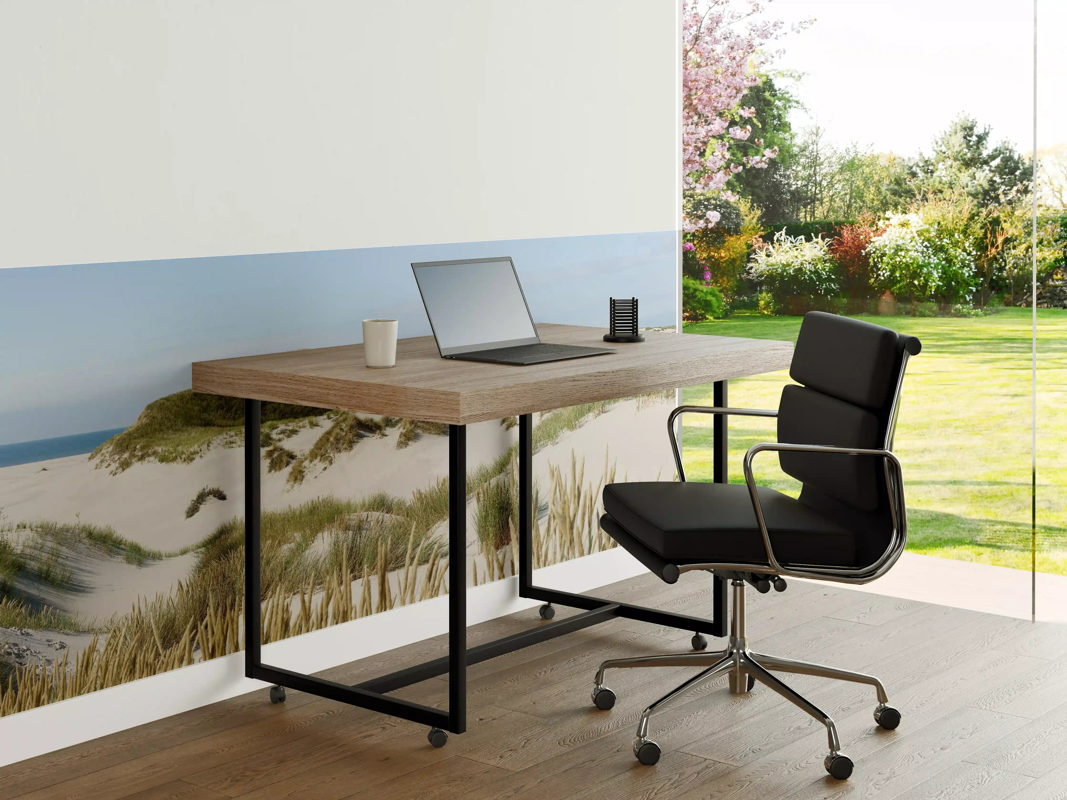 Büro Wandgestaltung - Idyllische Dünenlandschaft am Meer
