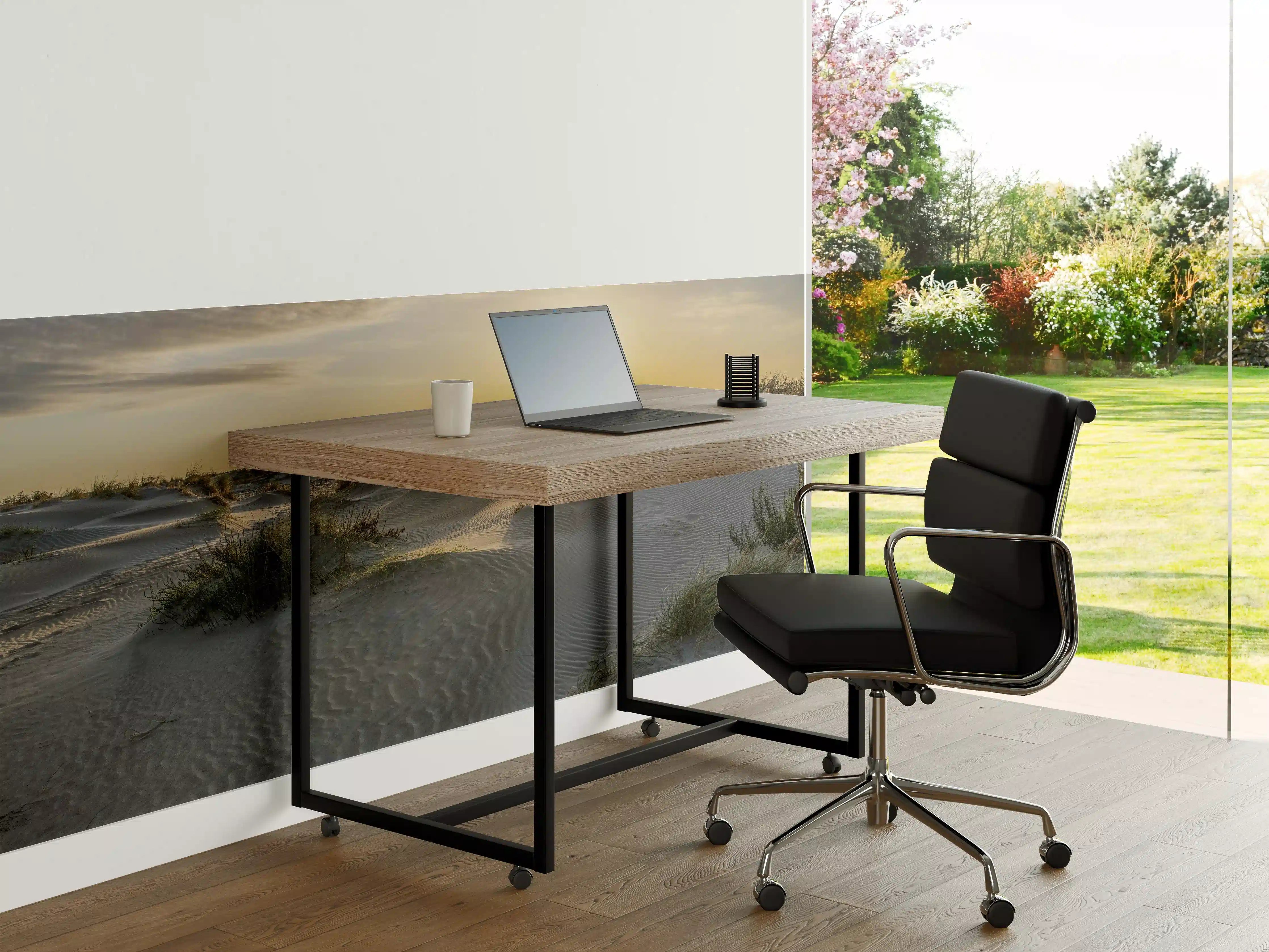 Büro Wandgestaltung - Idyllische Küstenlandschaft bei Sonnenuntergang
