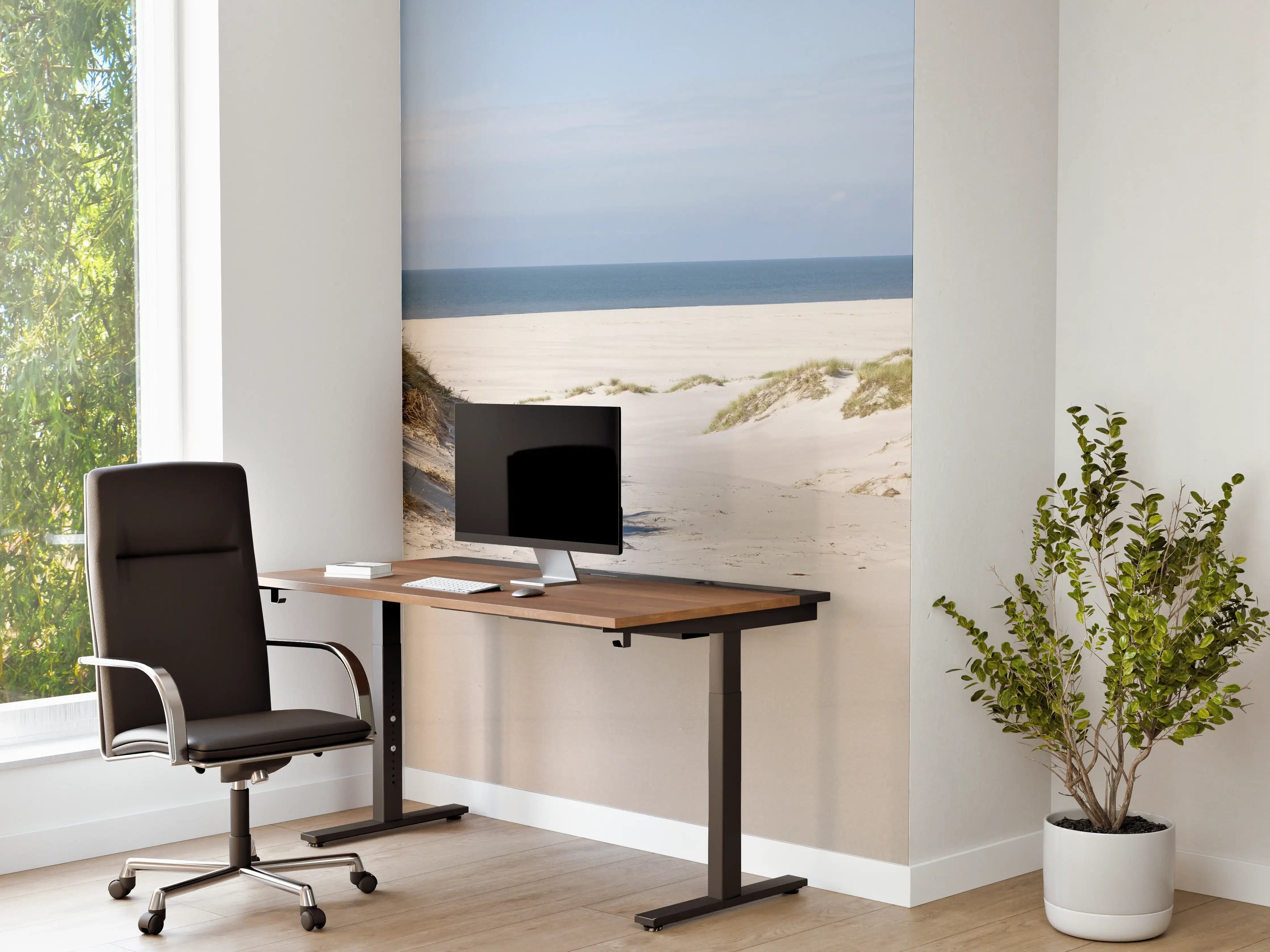 Büro Wandgestaltung - Idyllische Sanddüne am Meer