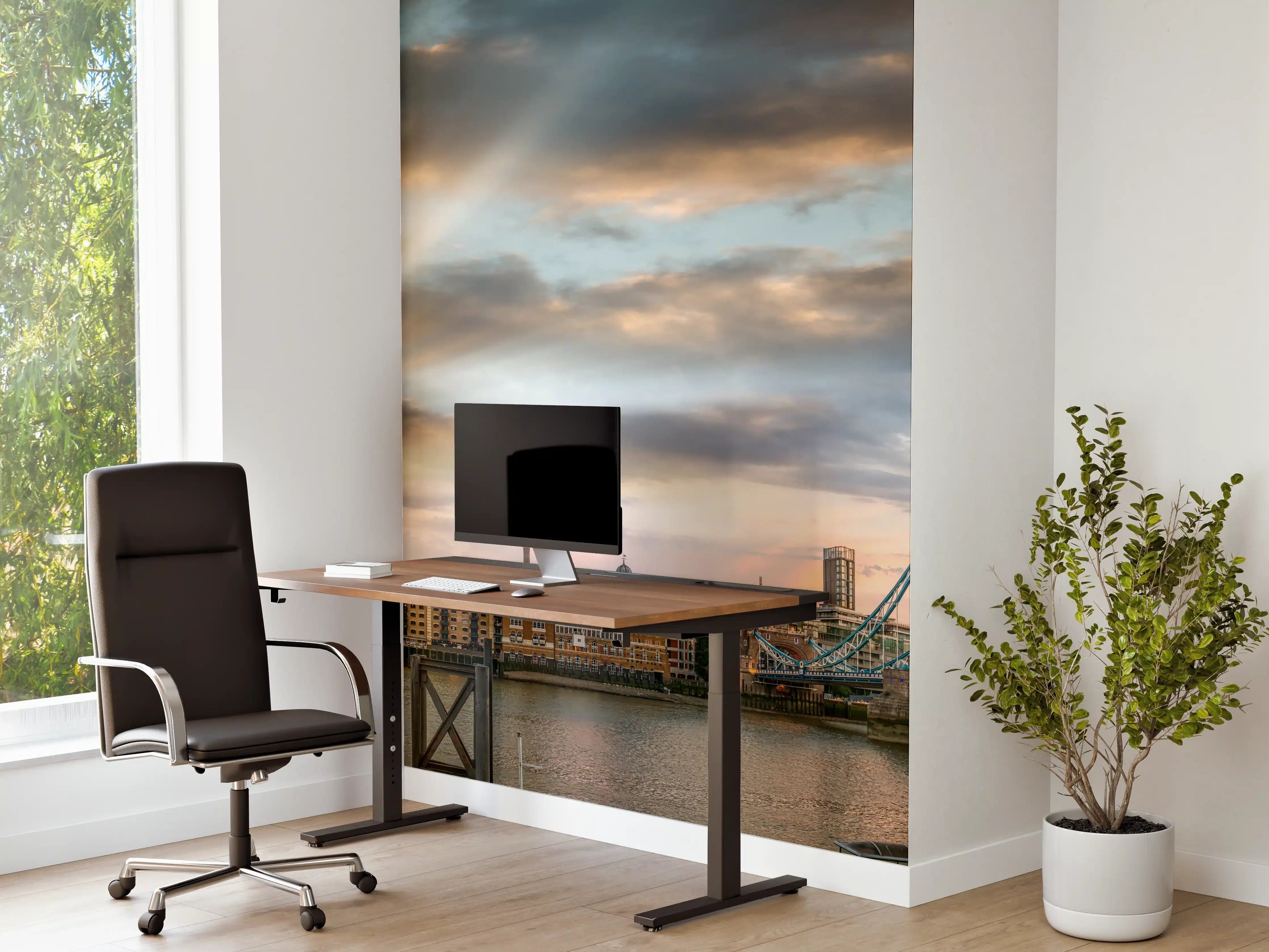 Büro Wandgestaltung - Ikonische Tower Bridge in London