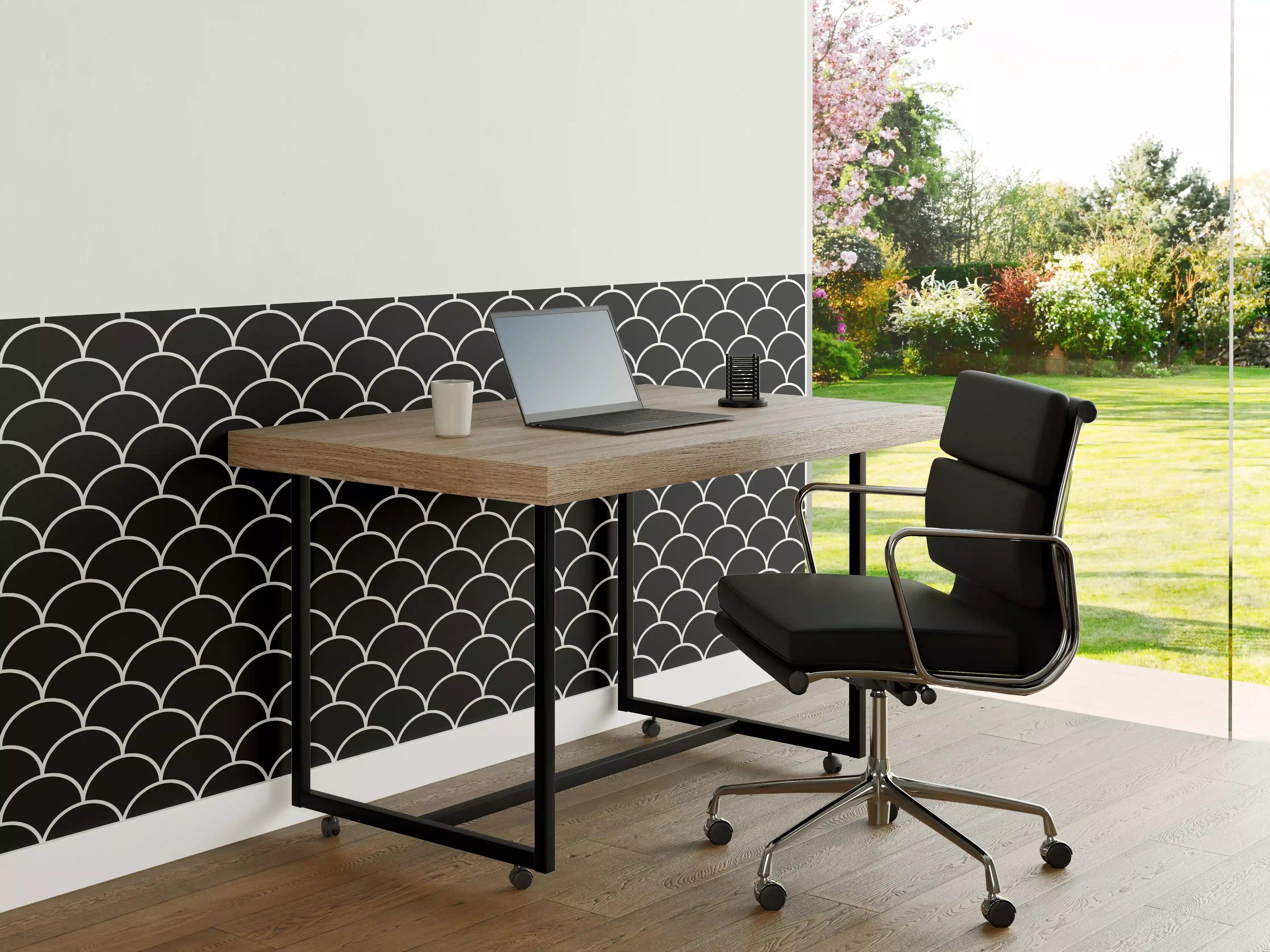 Büro Wandgestaltung - Imperfekte Eleganz - Carbone Dekor