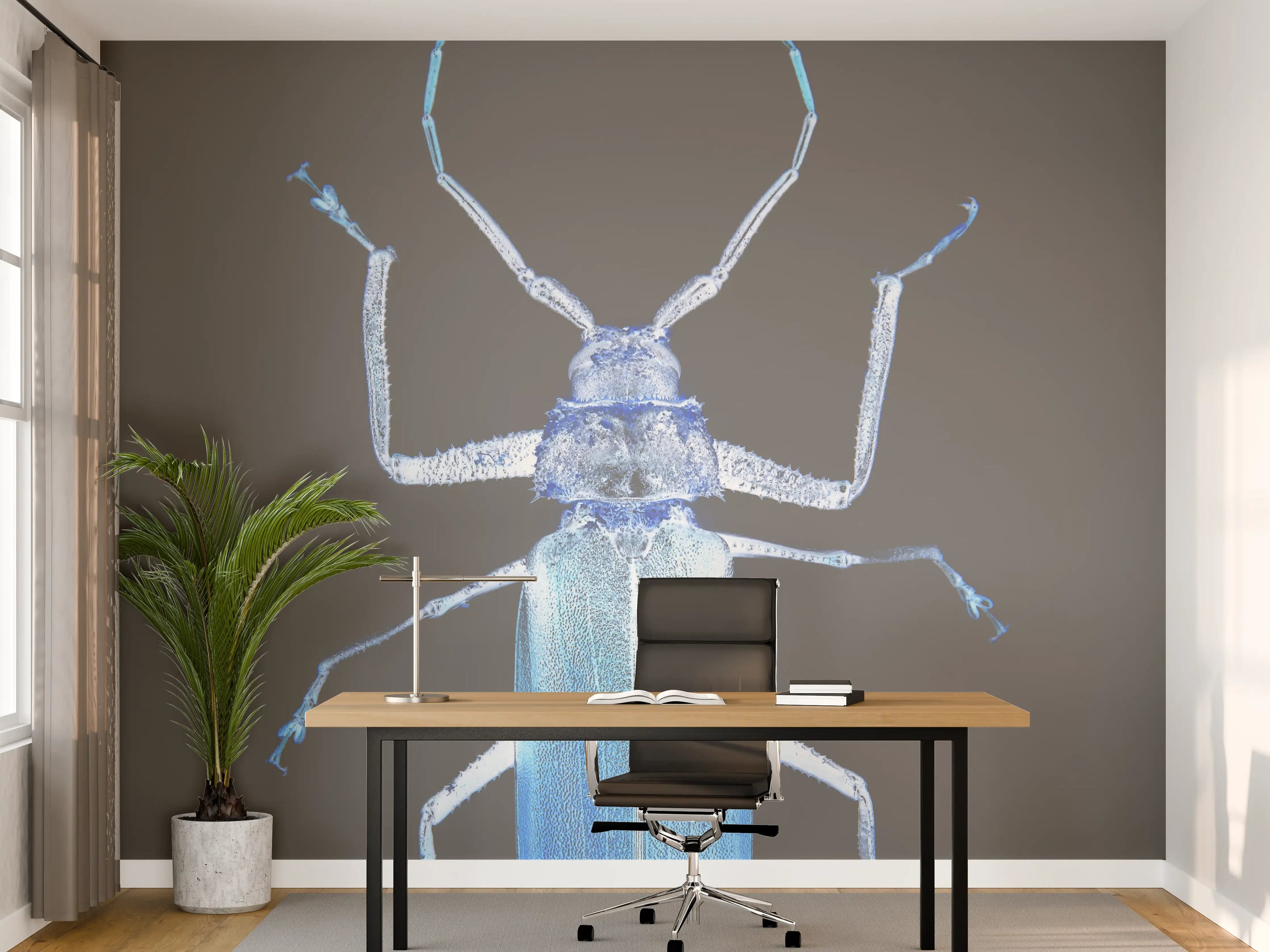 Büro Wandgestaltung - Insekt - Nahaufnahme
