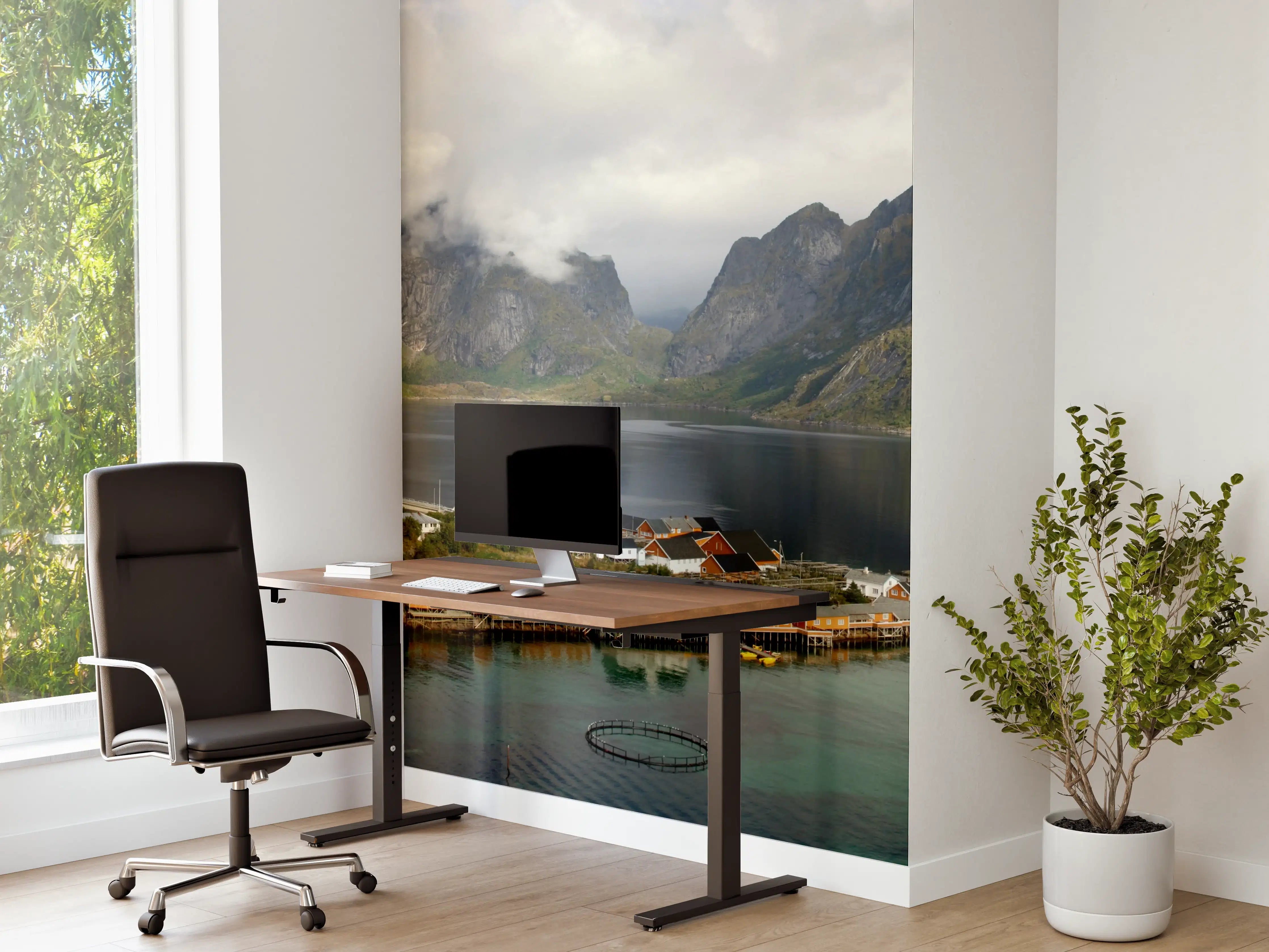 Büro Wandgestaltung - Inselwelt Lofoten 2007