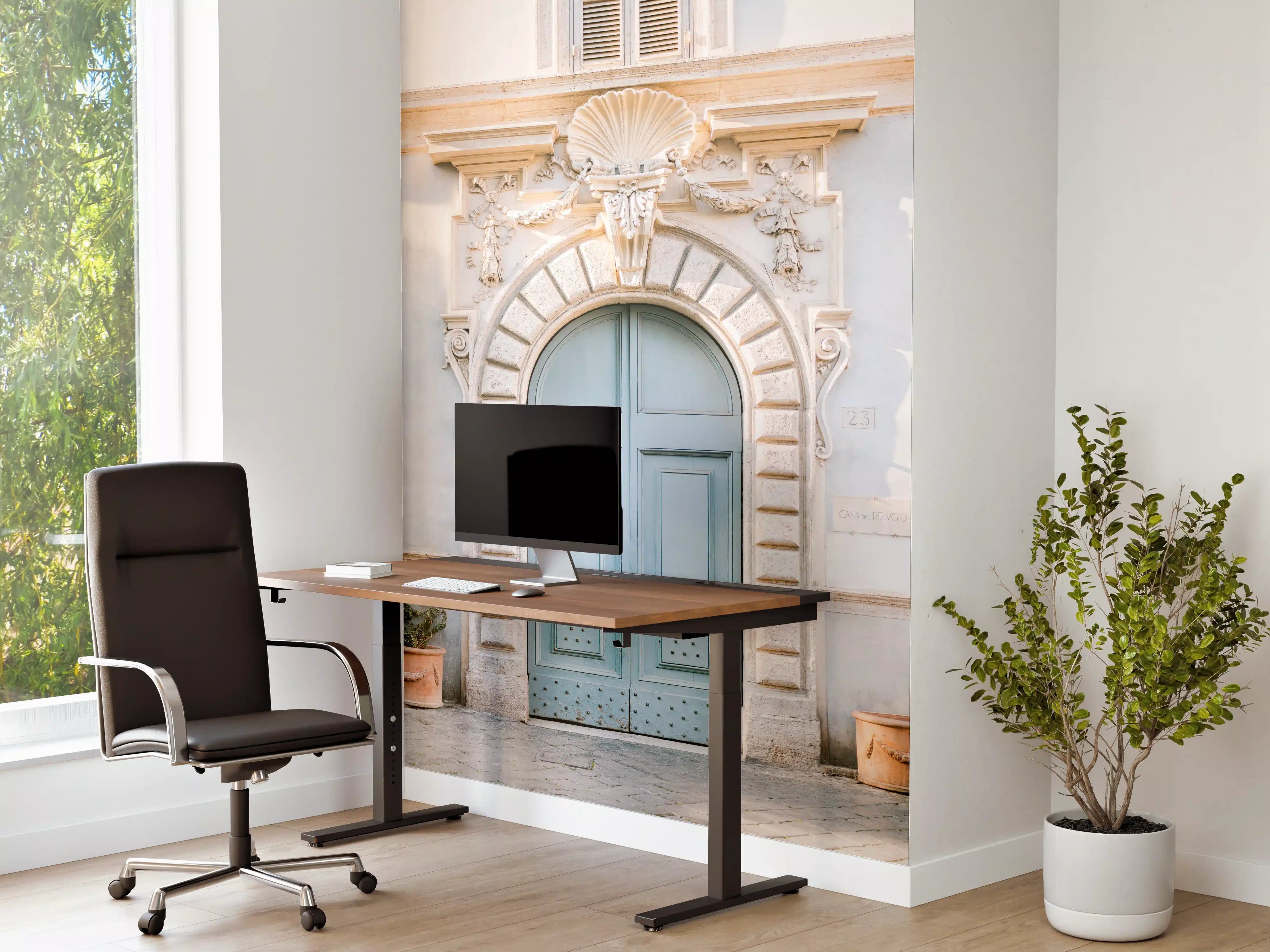 Büro Wandgestaltung - Italienische Architektur - Tür