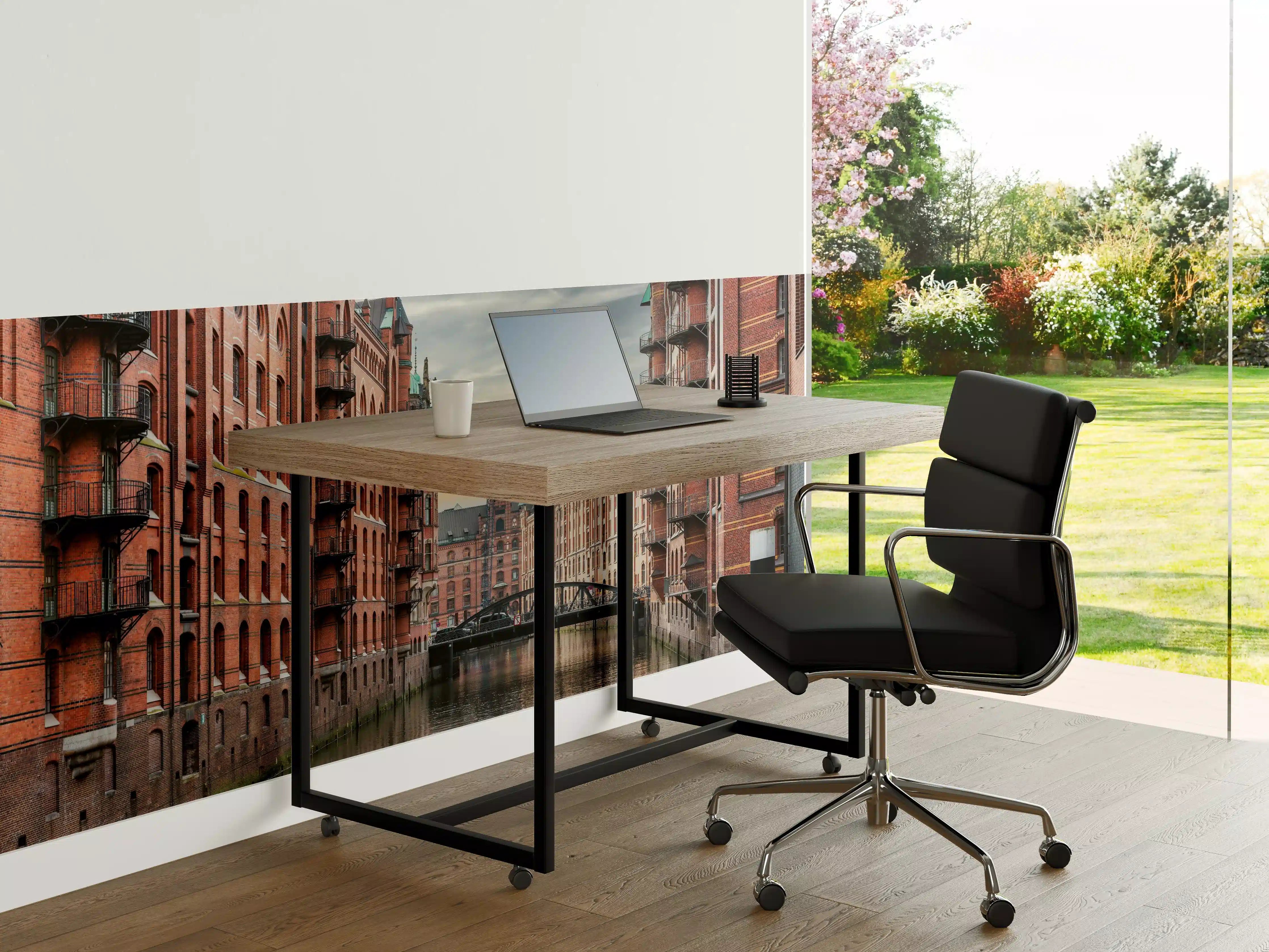 Büro Wandgestaltung - Kanal in der alten Speicherstadt