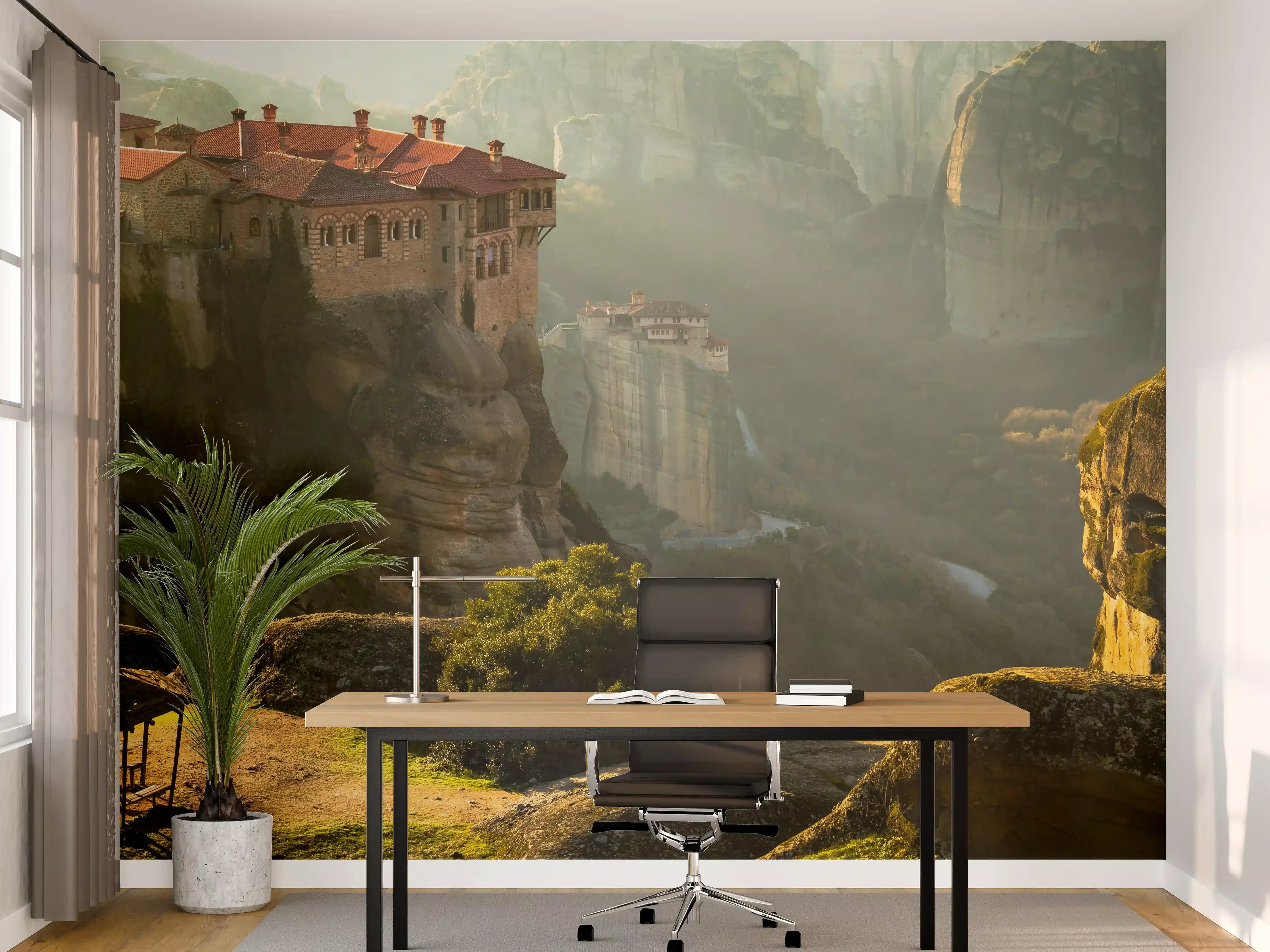 Büro Wandgestaltung - Klöster von Meteora