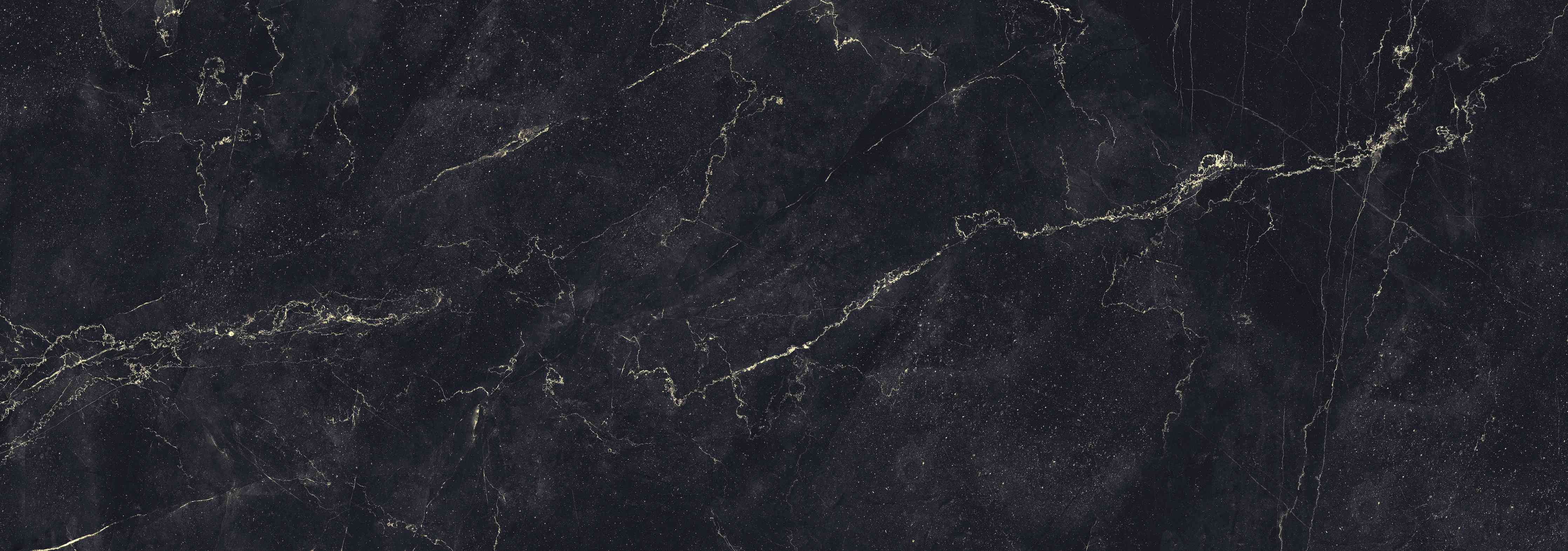 Büro Wandgestaltung-Königlicher schwarz-goldener Marmor