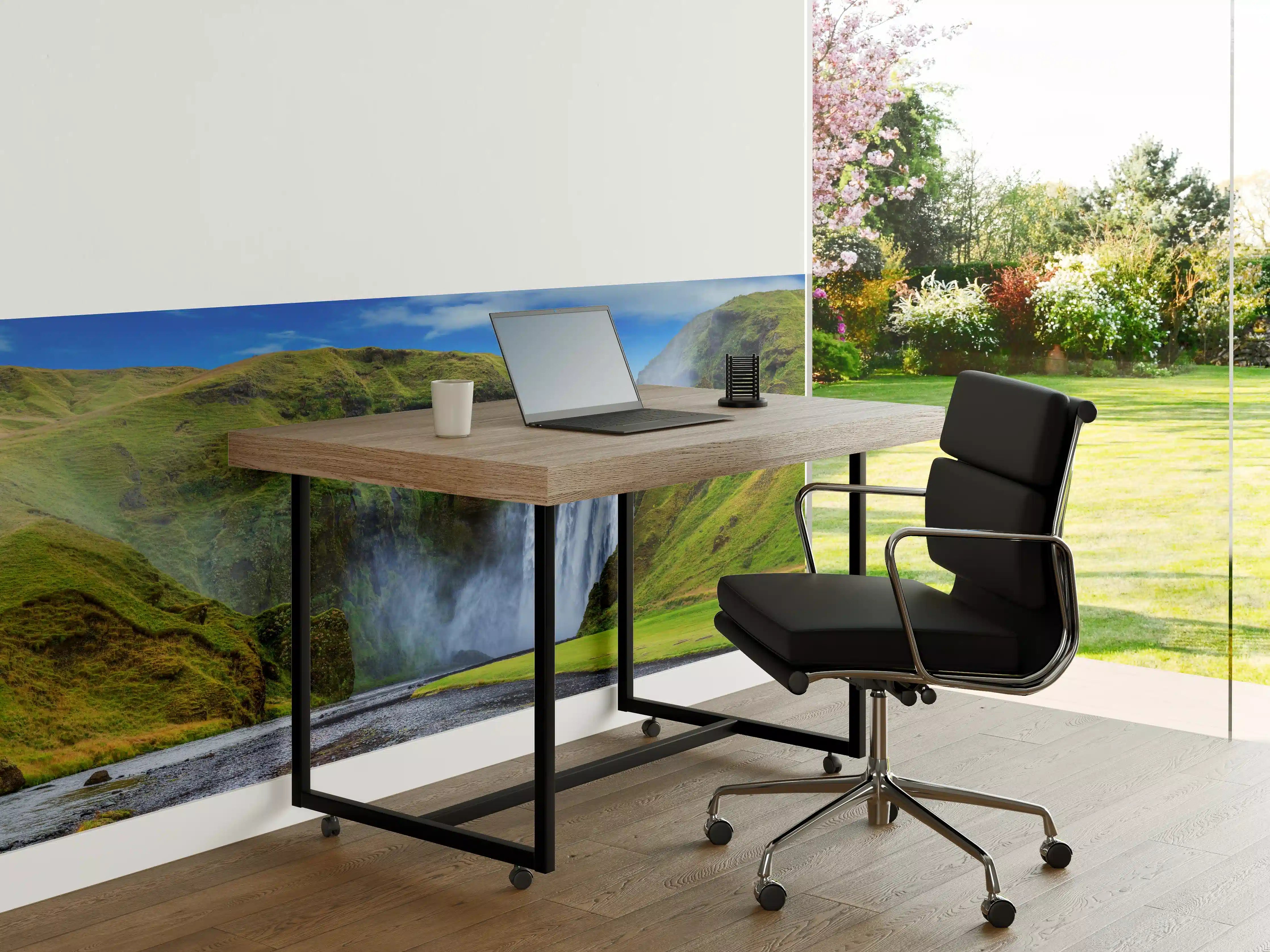 Büro Wandgestaltung - Kraftvoller Wasserfall
