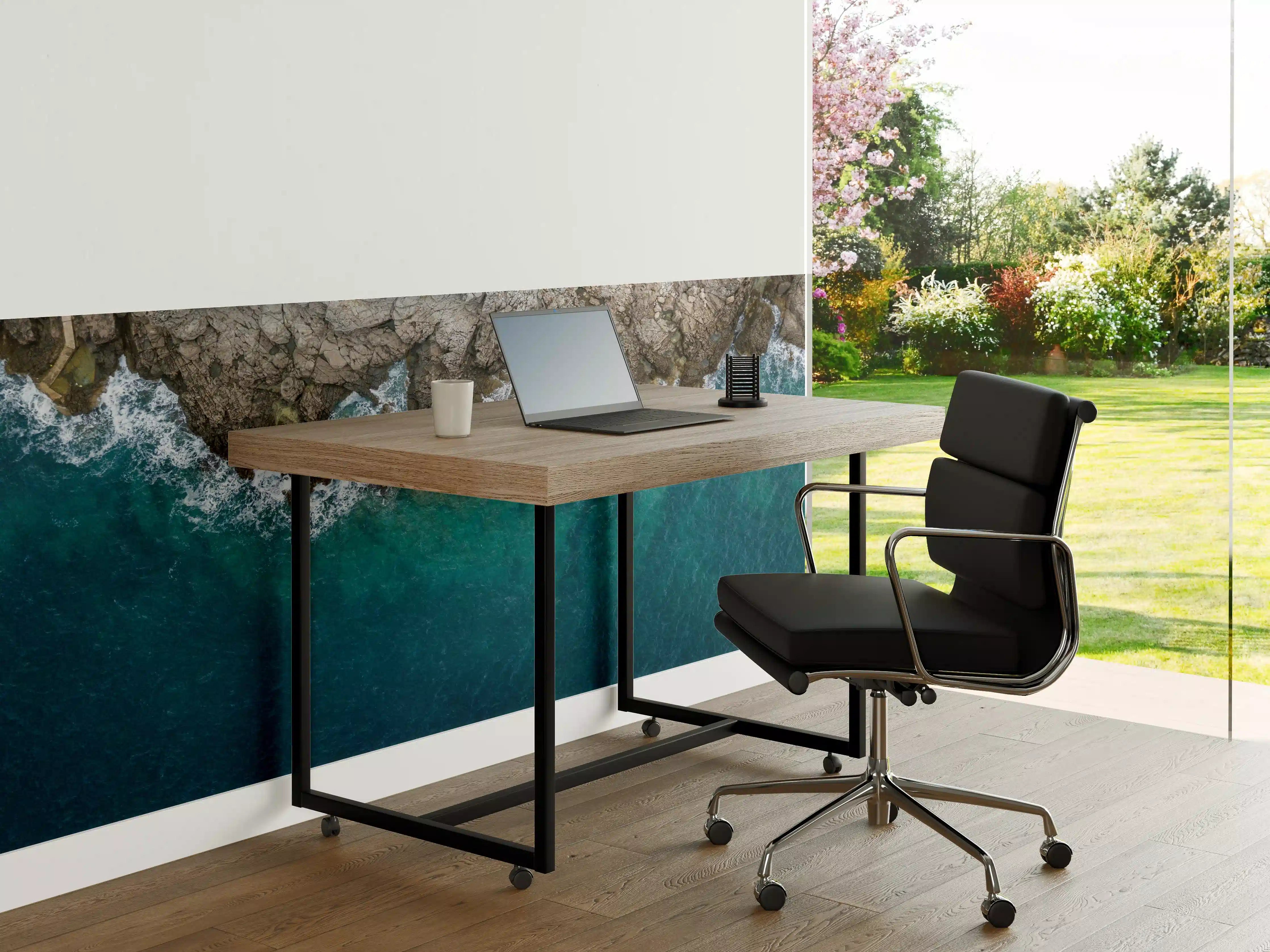 Büro Wandgestaltung - Küstenfelsen über türkisfarbenem Wasser
