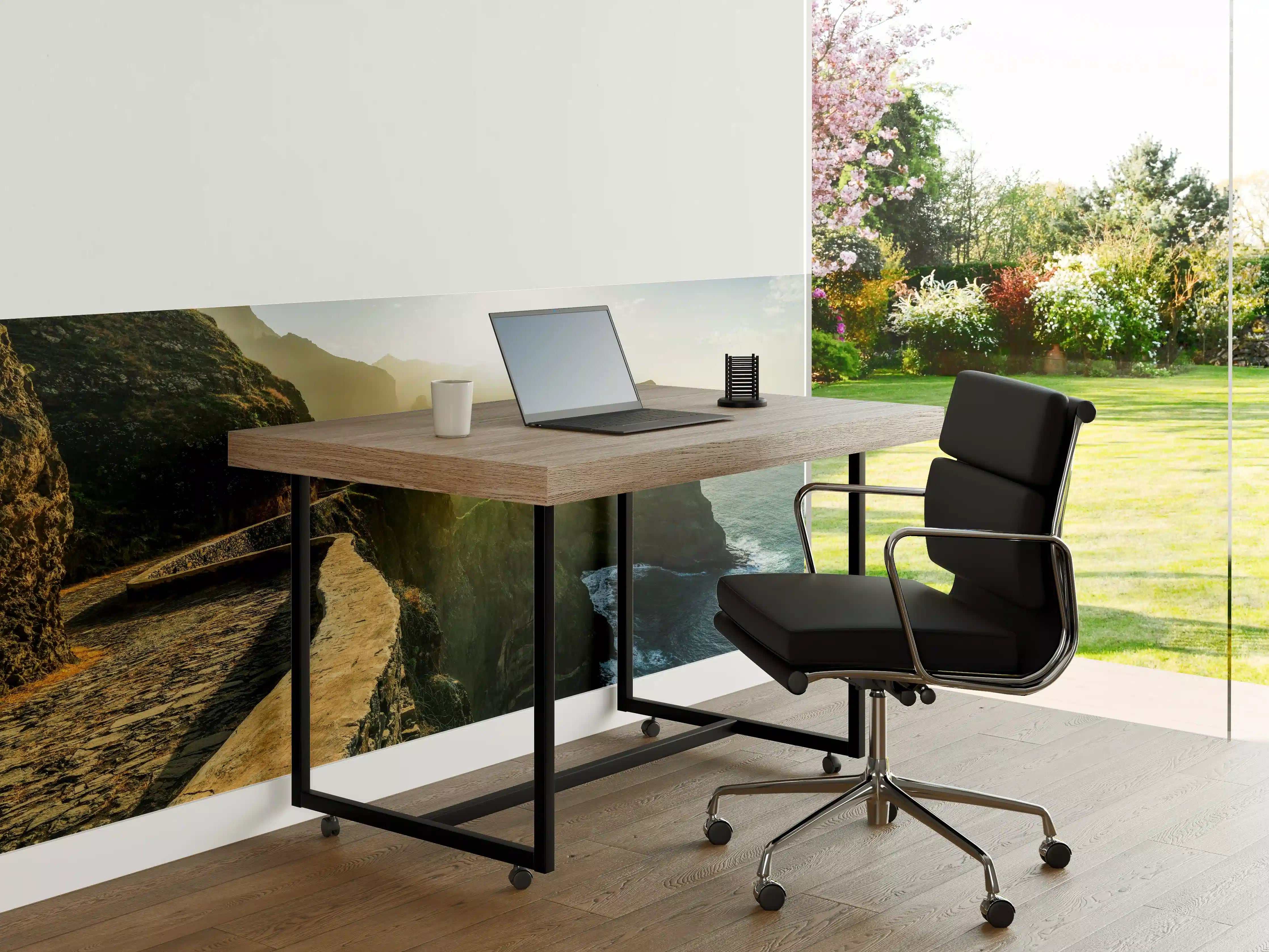 Büro Wandgestaltung - Küstenweg bei Sonnenaufgang