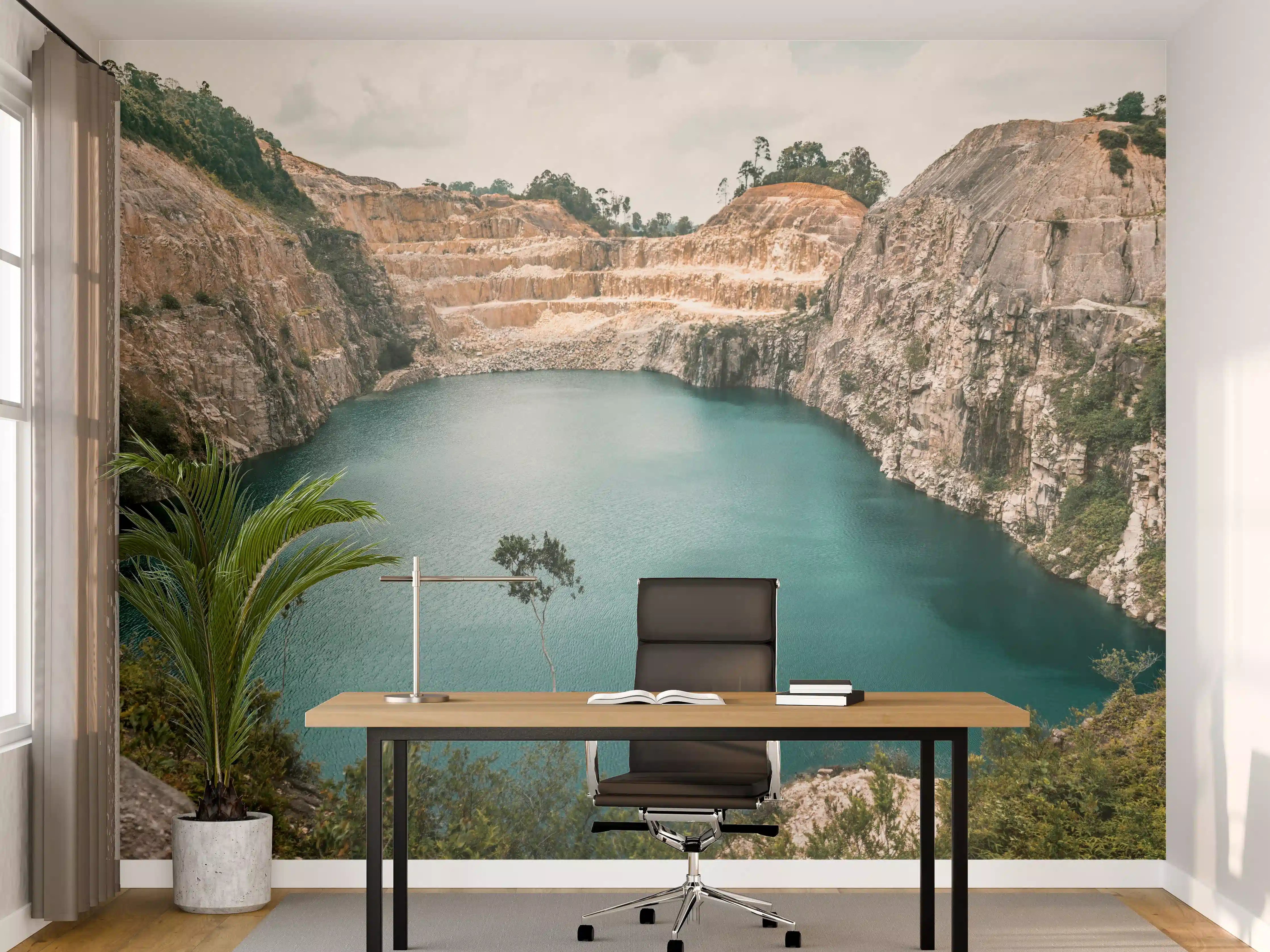 Büro Wandgestaltung - Lagune in Johor Bahru