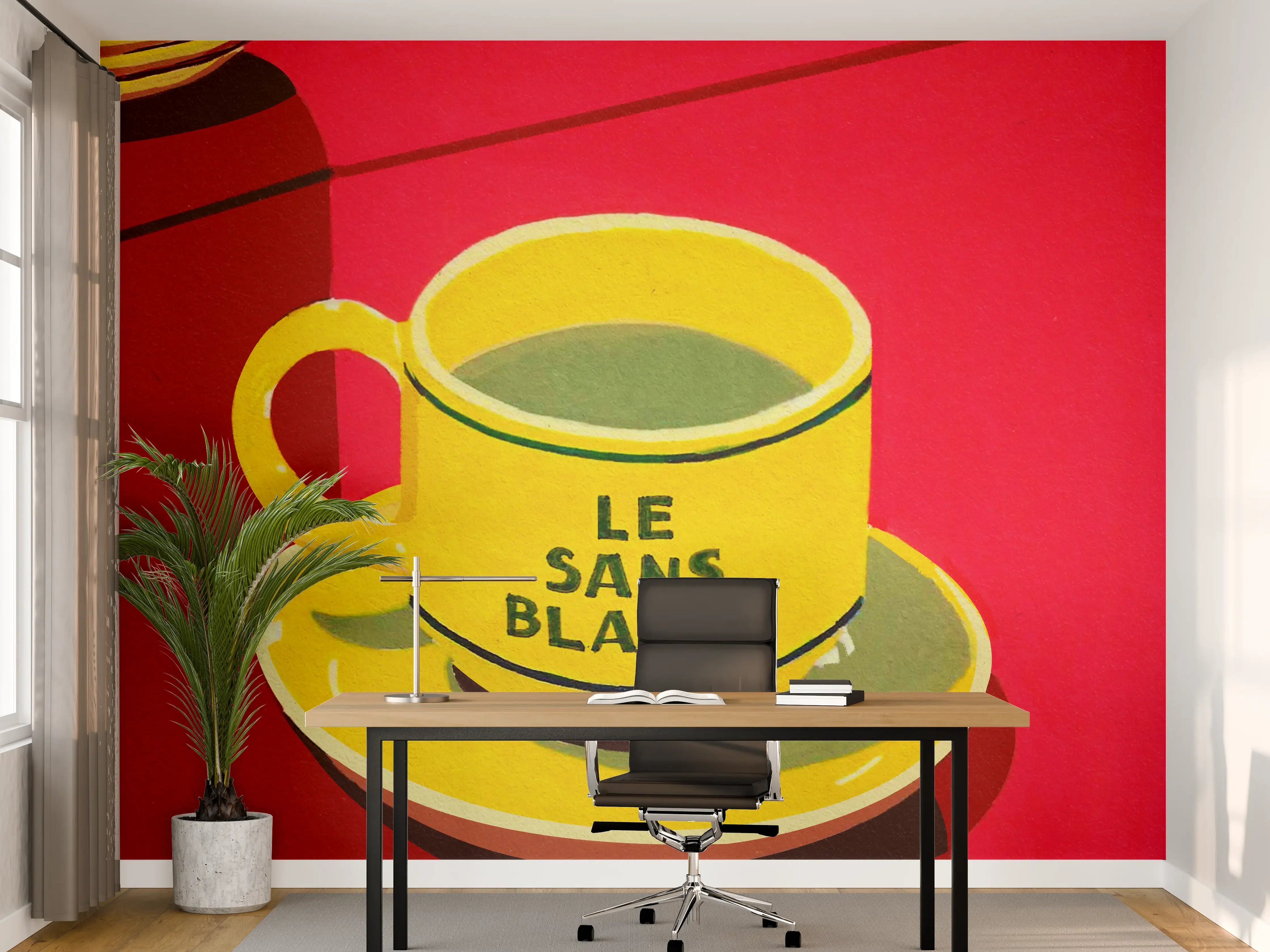 Büro Wandgestaltung - Le Sans Blague
