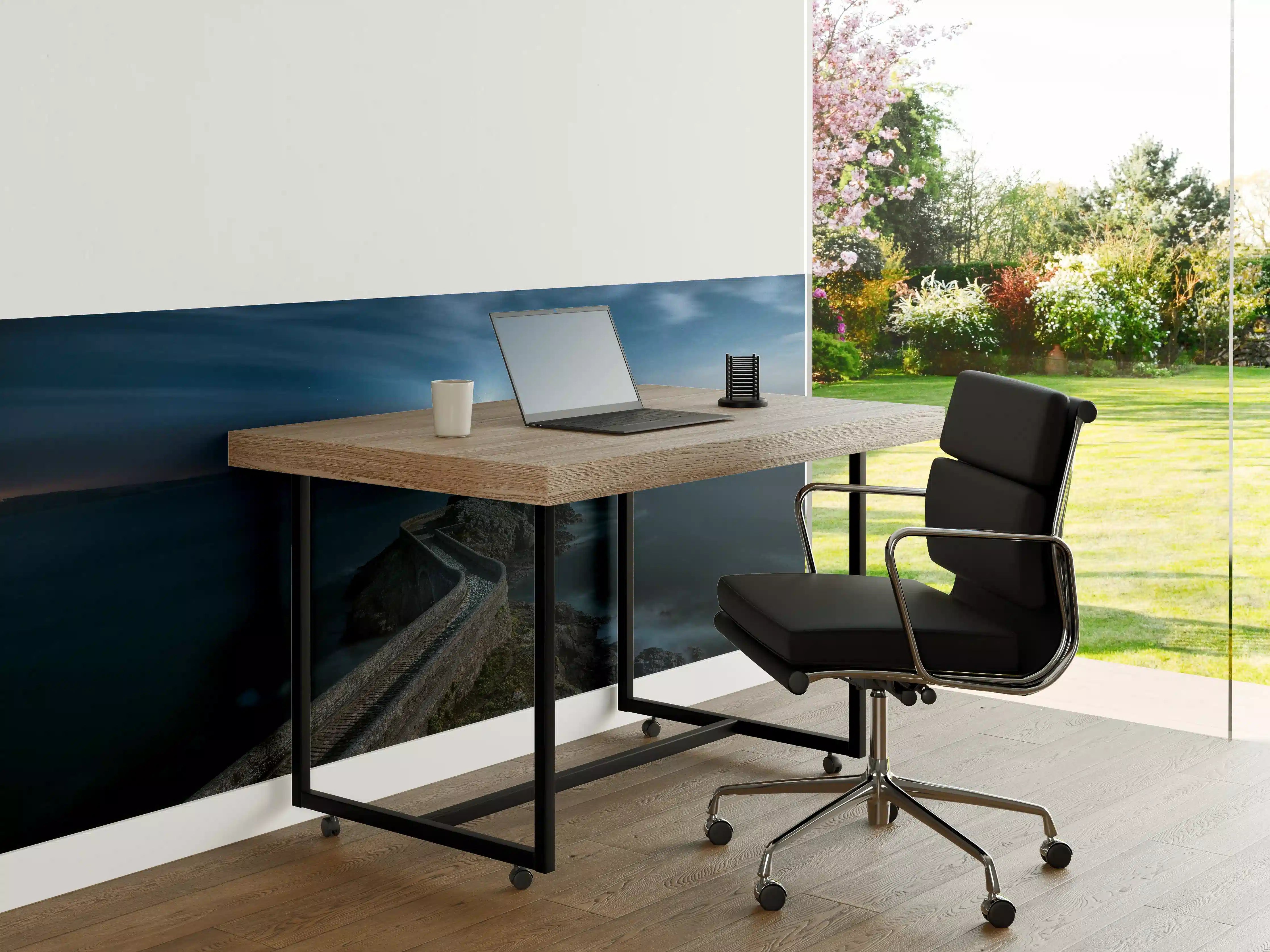 Büro Wandgestaltung - Leuchtturm - Nächtlich