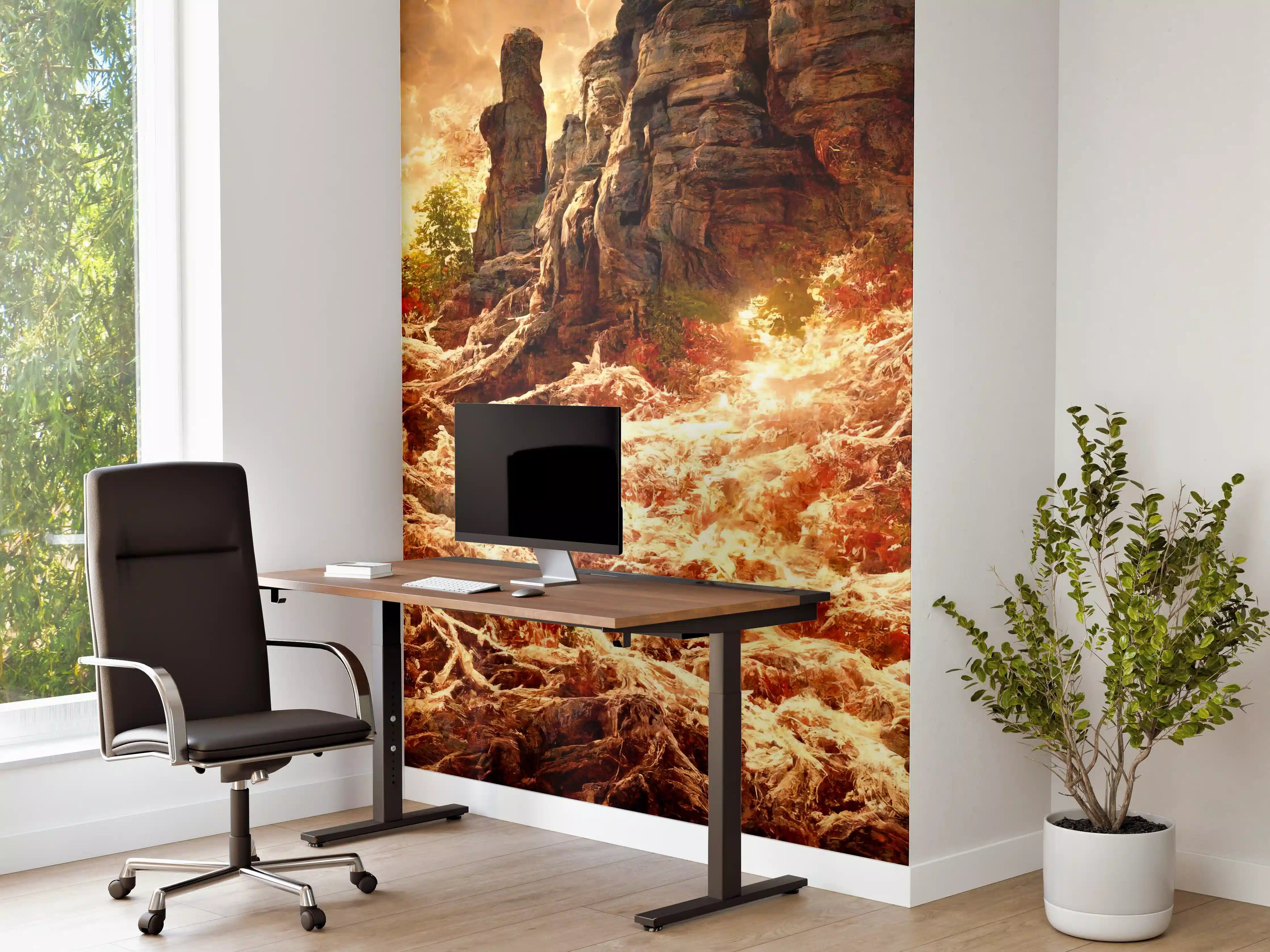 Büro Wandgestaltung - Löschen