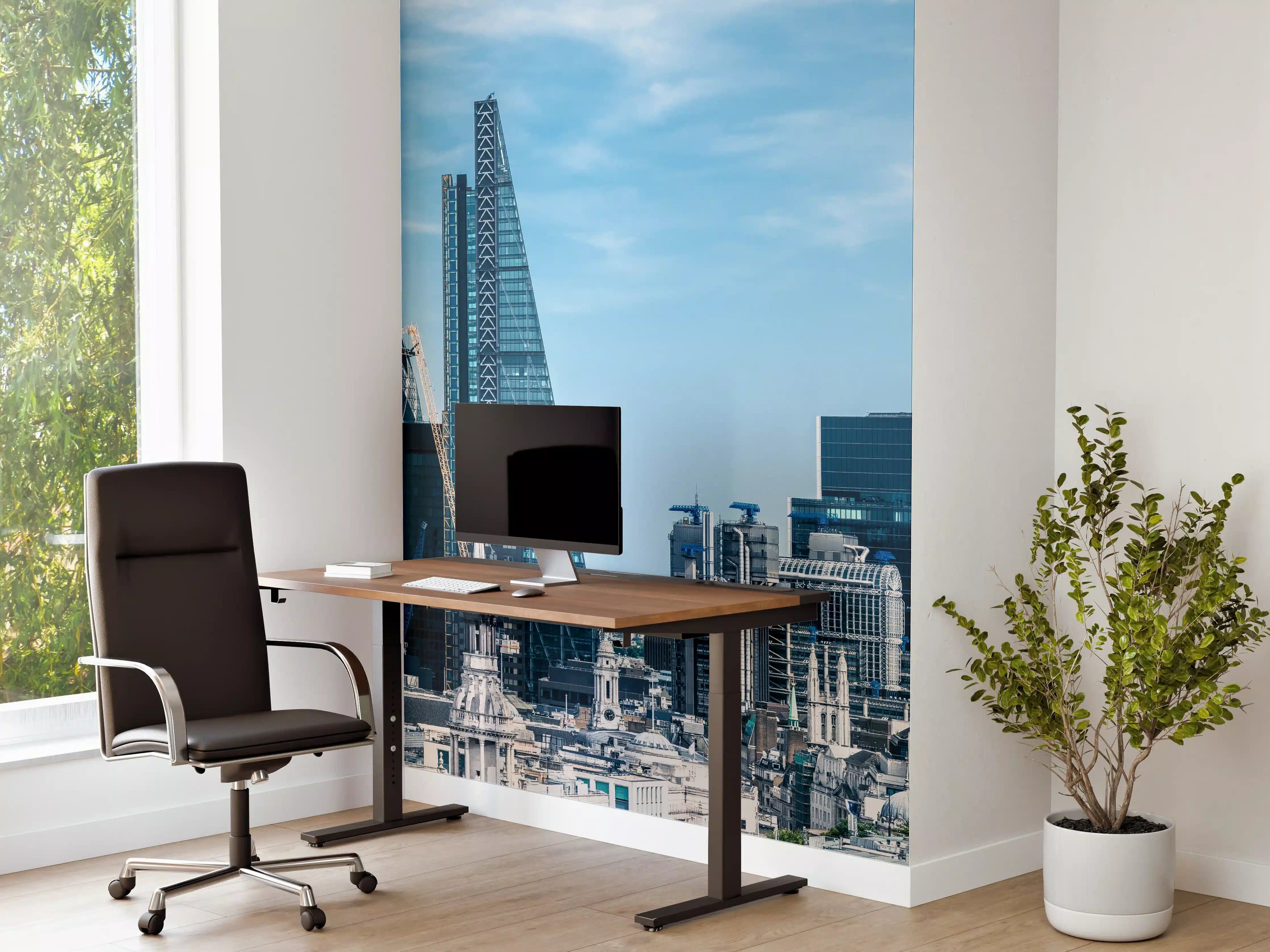 Büro Wandgestaltung - London City Skyline