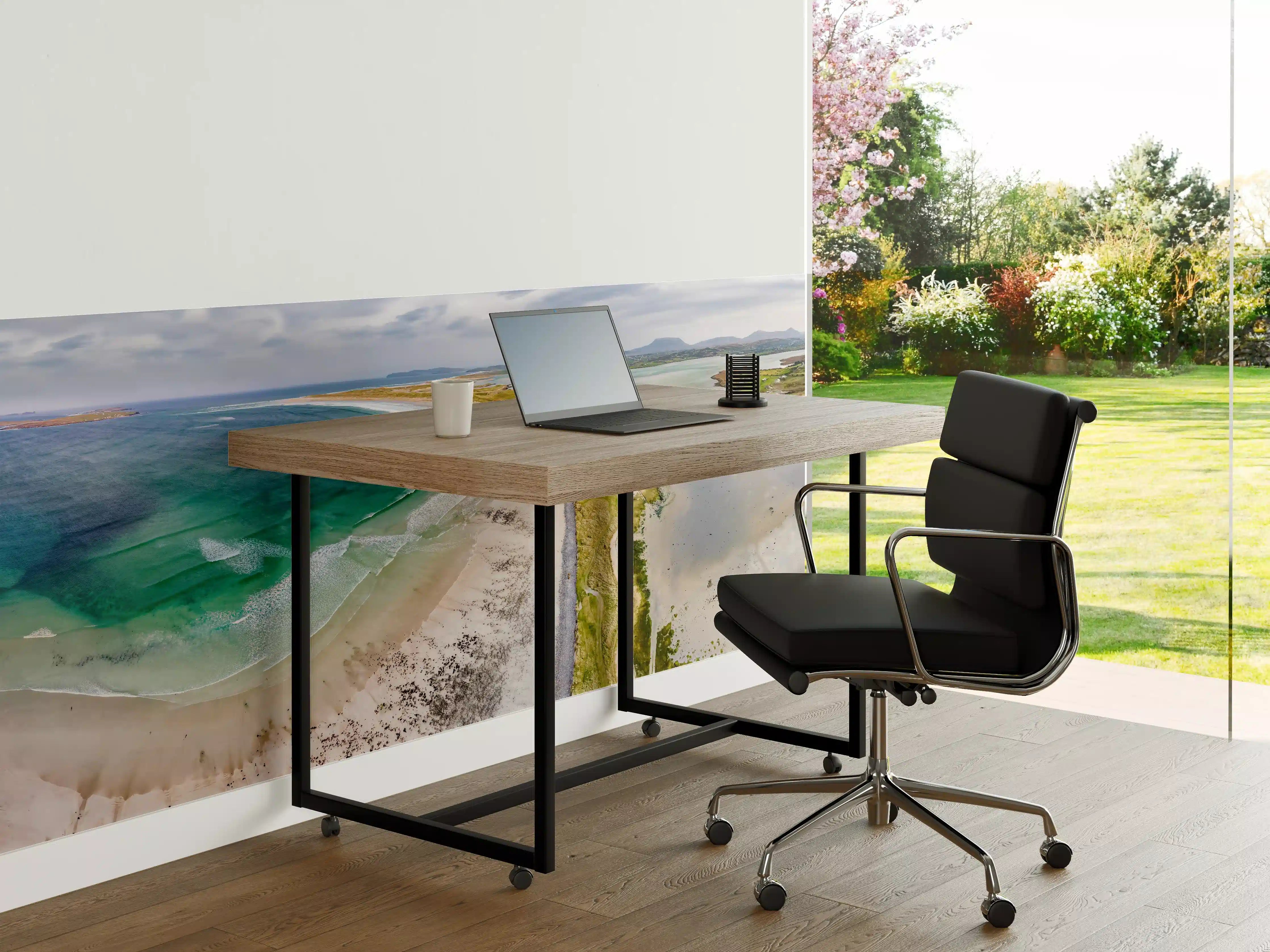 Büro Wandgestaltung - Luftaufnahme der Küste von Magheraroarty-Irland