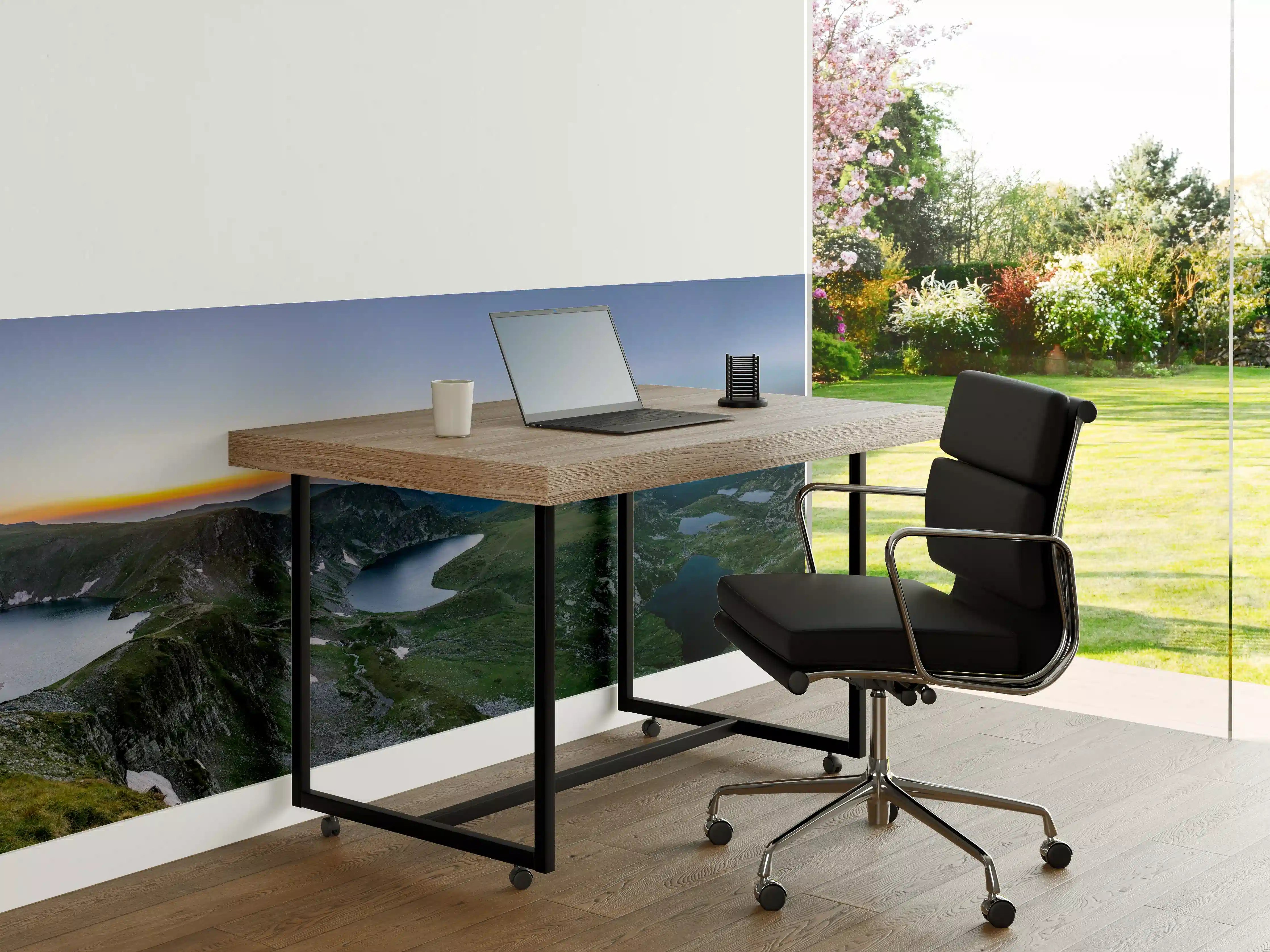 Büro Wandgestaltung - Luftaufnahme der sieben Rila-Seen - Bulgarien