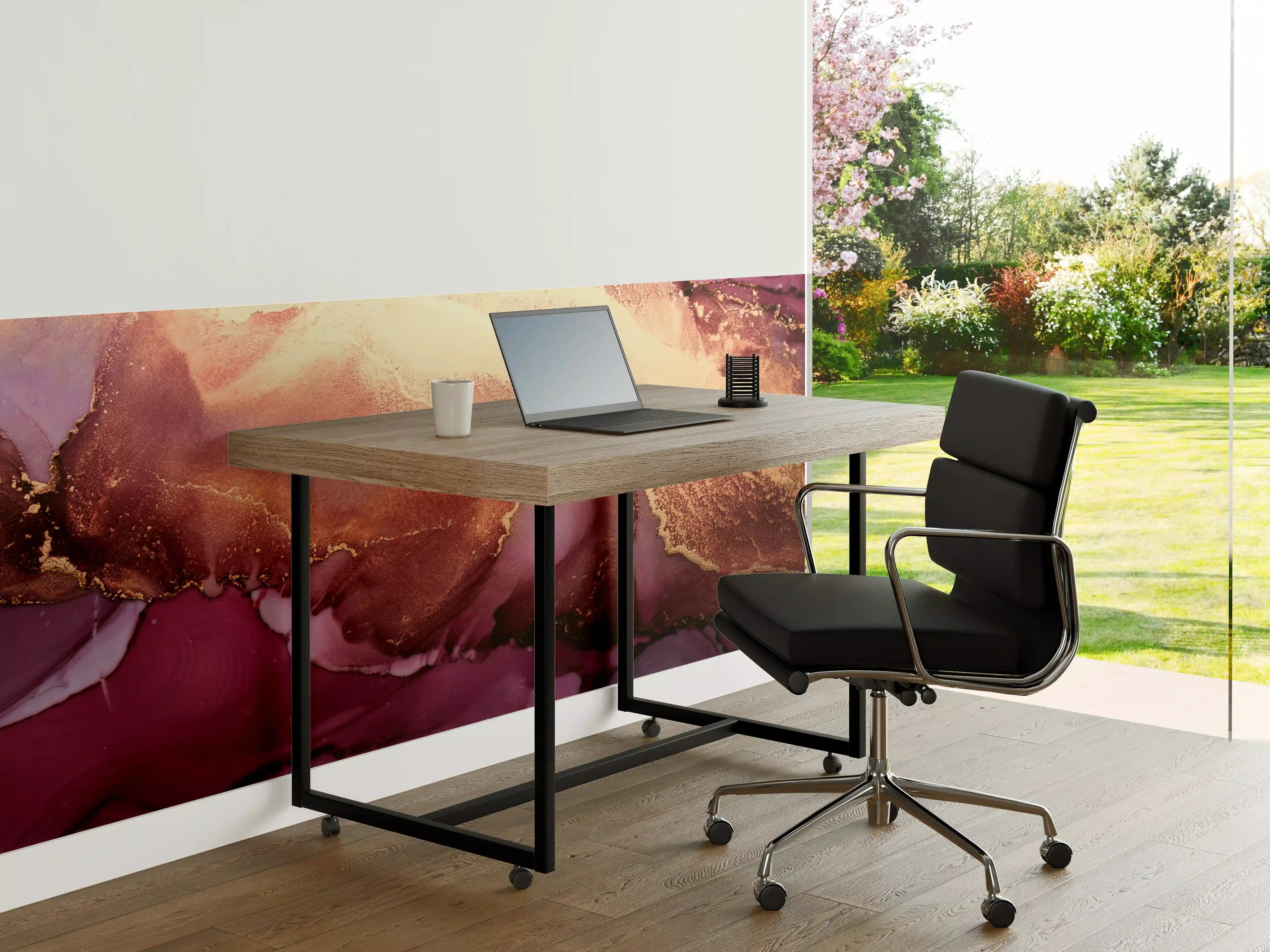 Büro Wandgestaltung - Luxuriöser Hintergrund - Alkoholtinten-Technik