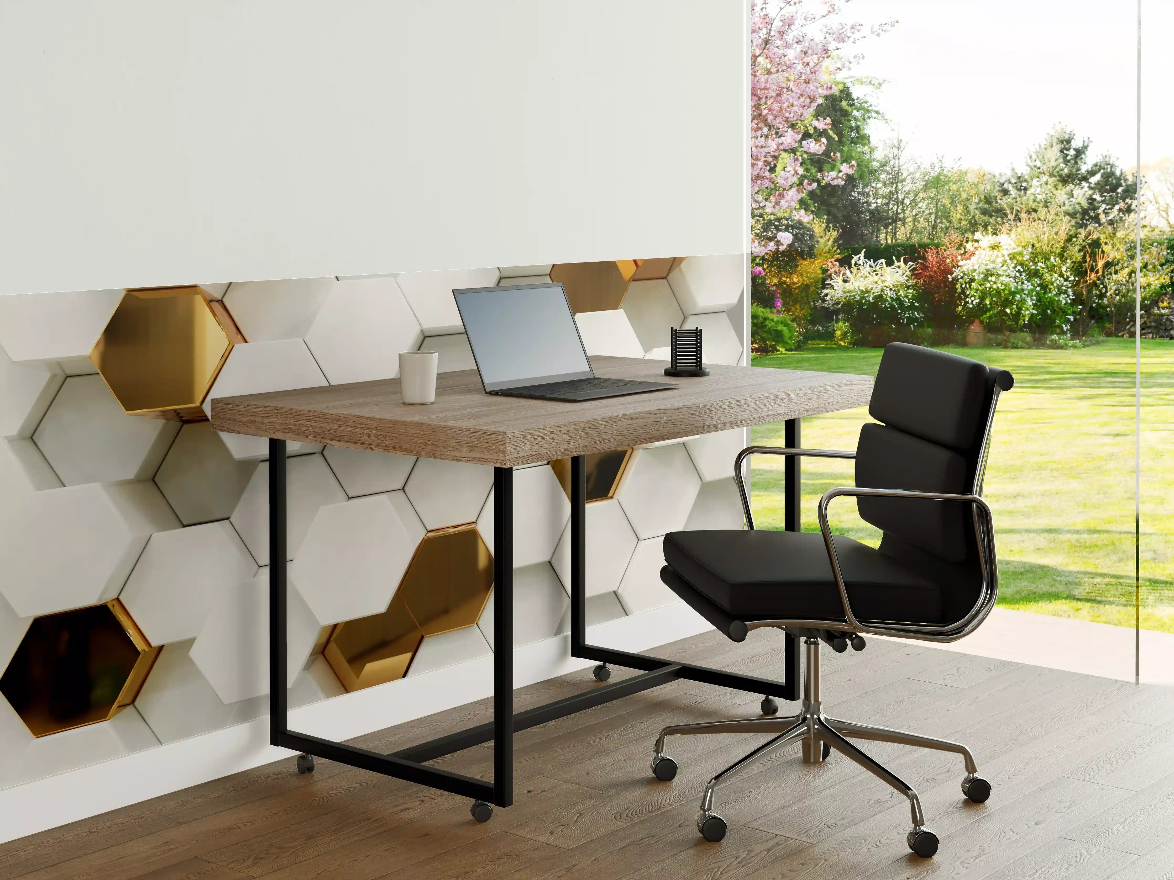 Büro Wandgestaltung - Luxuriöses Sechseck Muster