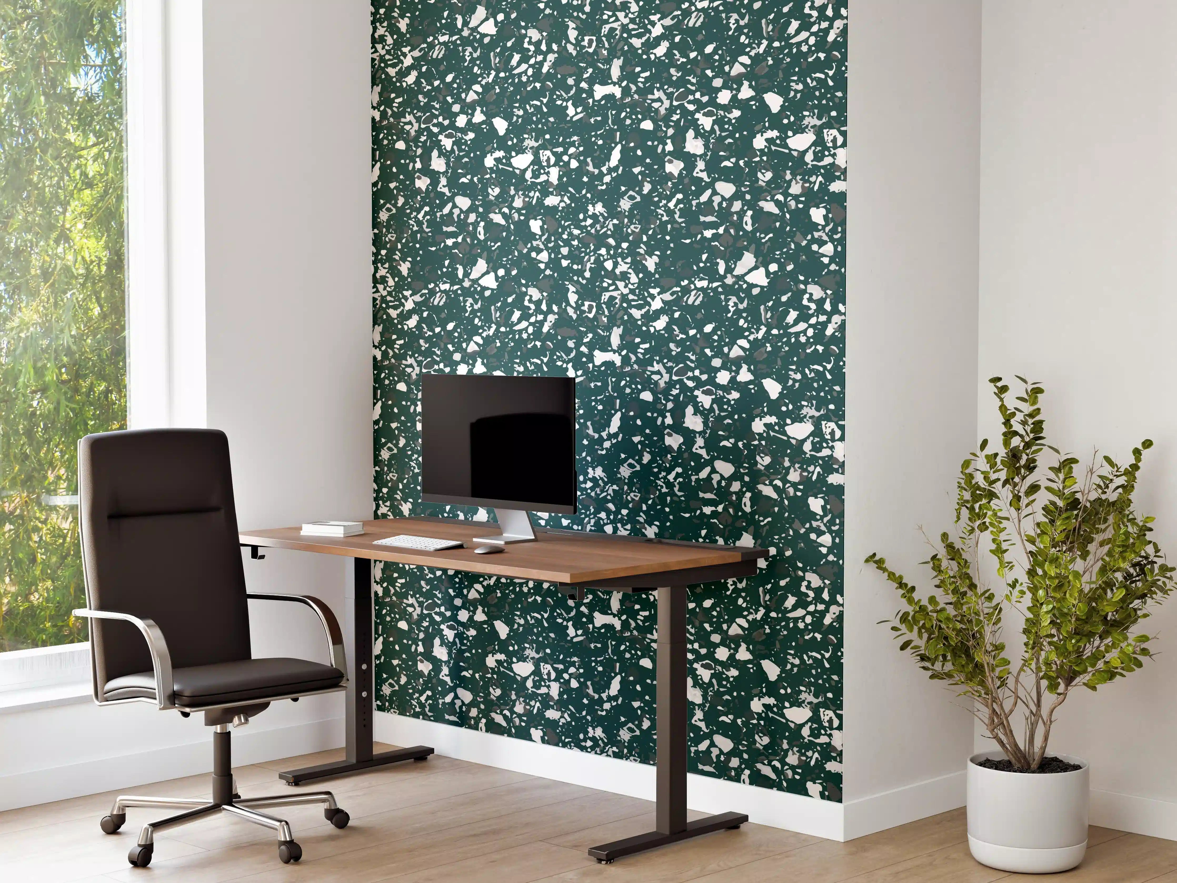 Büro Wandgestaltung - Luxus-Grau-Porzellanfliese