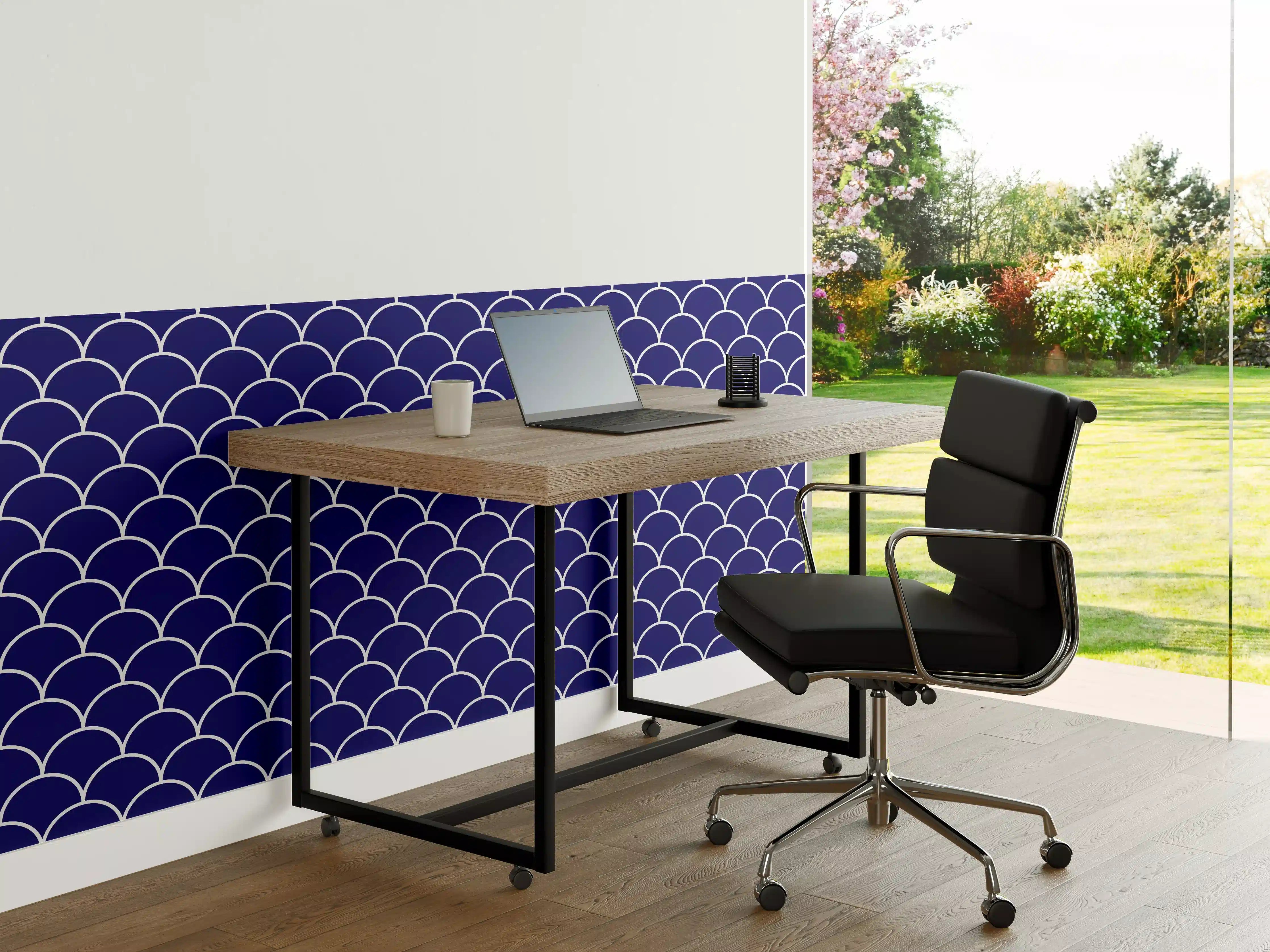 Büro Wandgestaltung - Luxus-Graue-Marmor-Textur