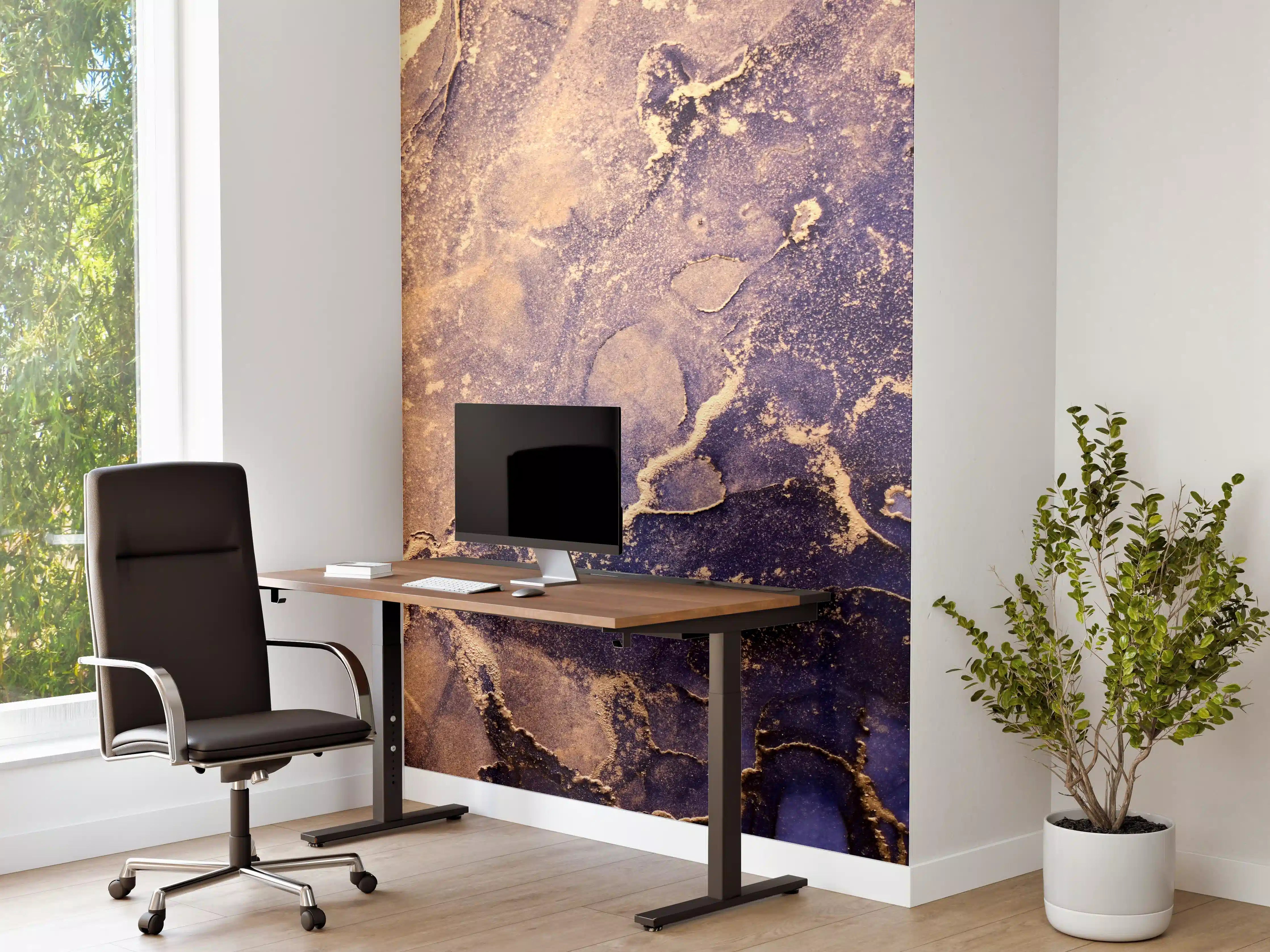 Büro Wandgestaltung - Luxus-Weif1-Grau-Marmor-Textur