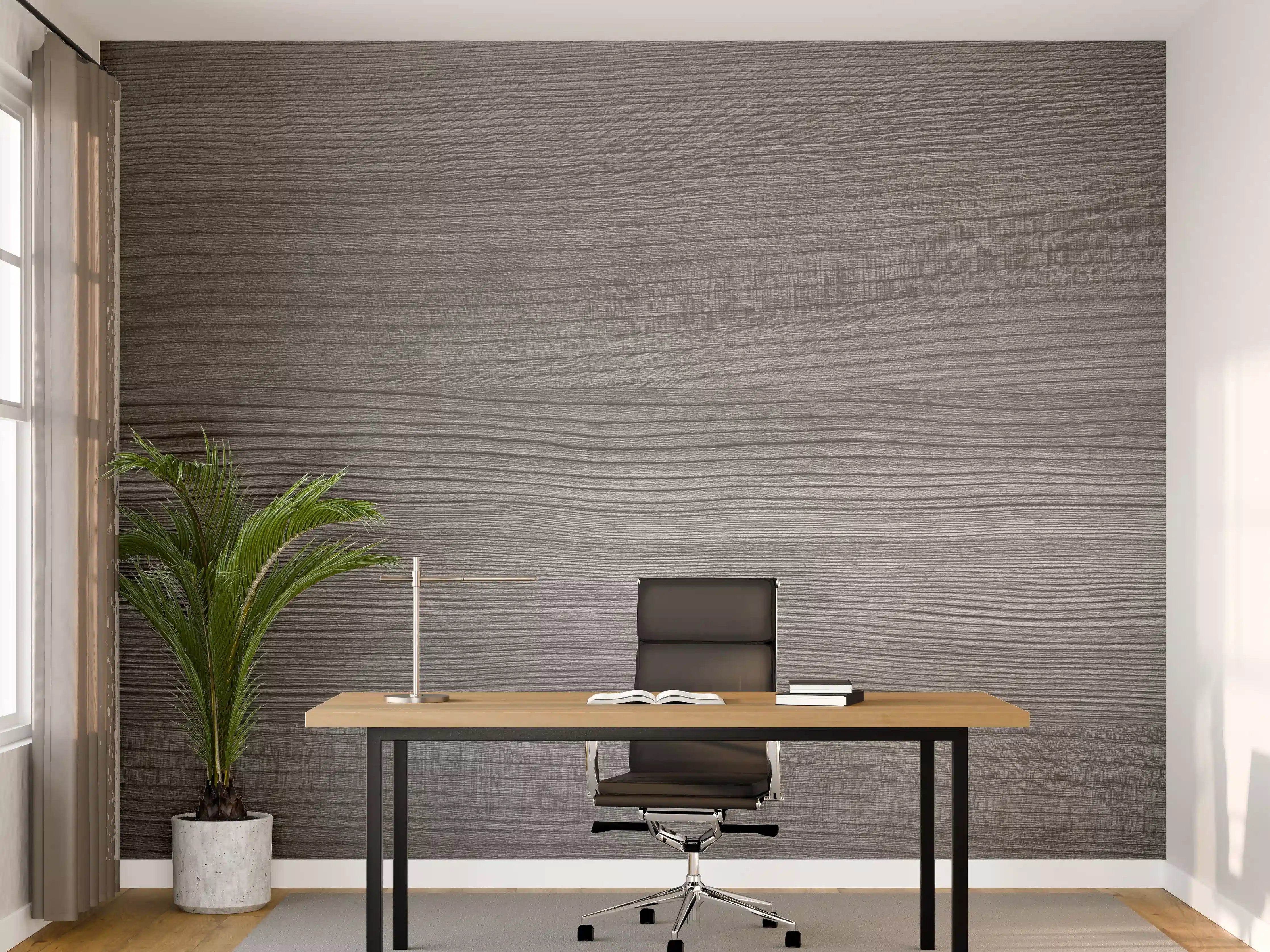 Büro Wandgestaltung - Luxus-Weiße Holzstruktur