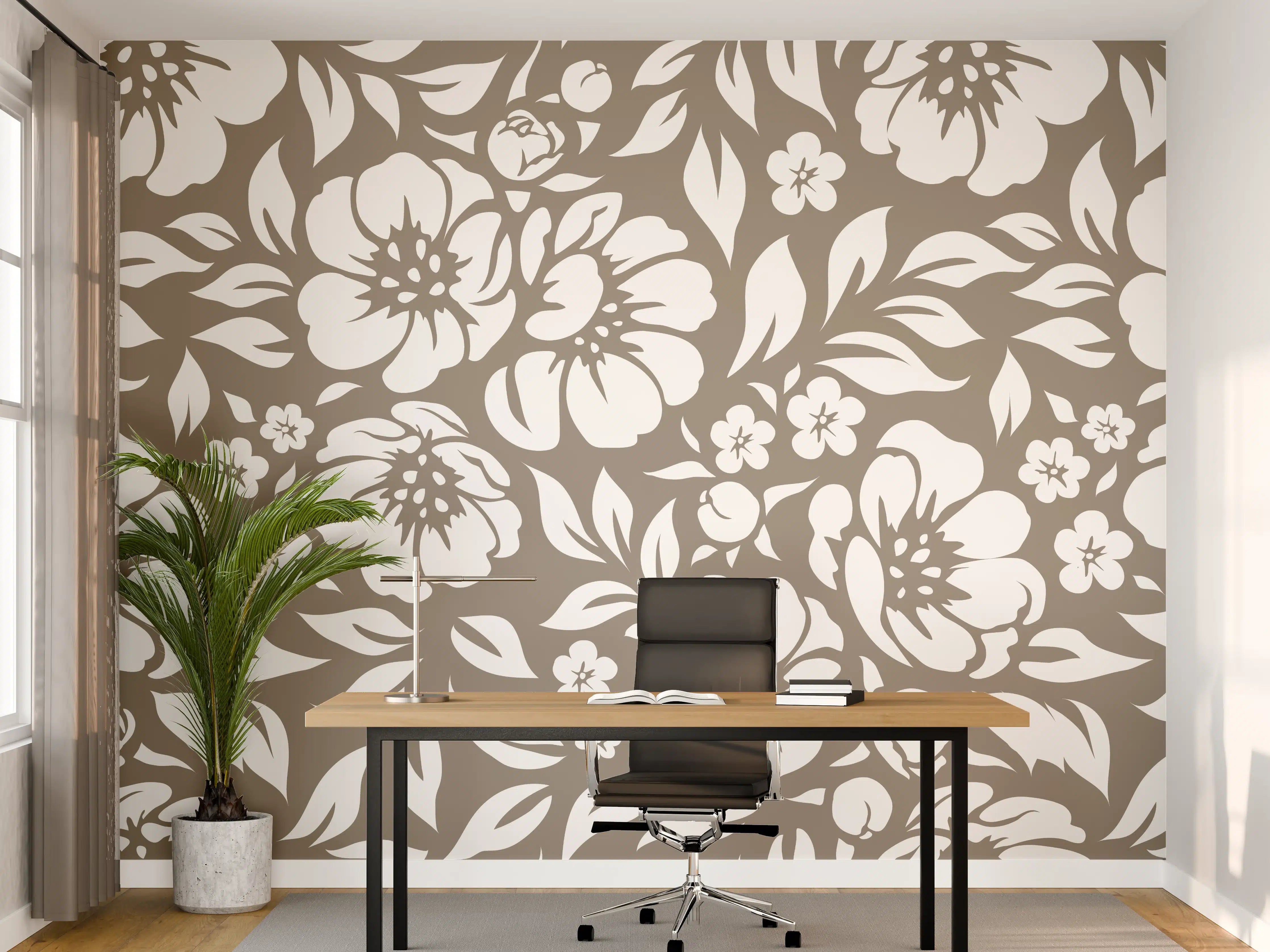Büro Wandgestaltung - Luxusweiß-Grauer Marmor mit zarten Graunuancen