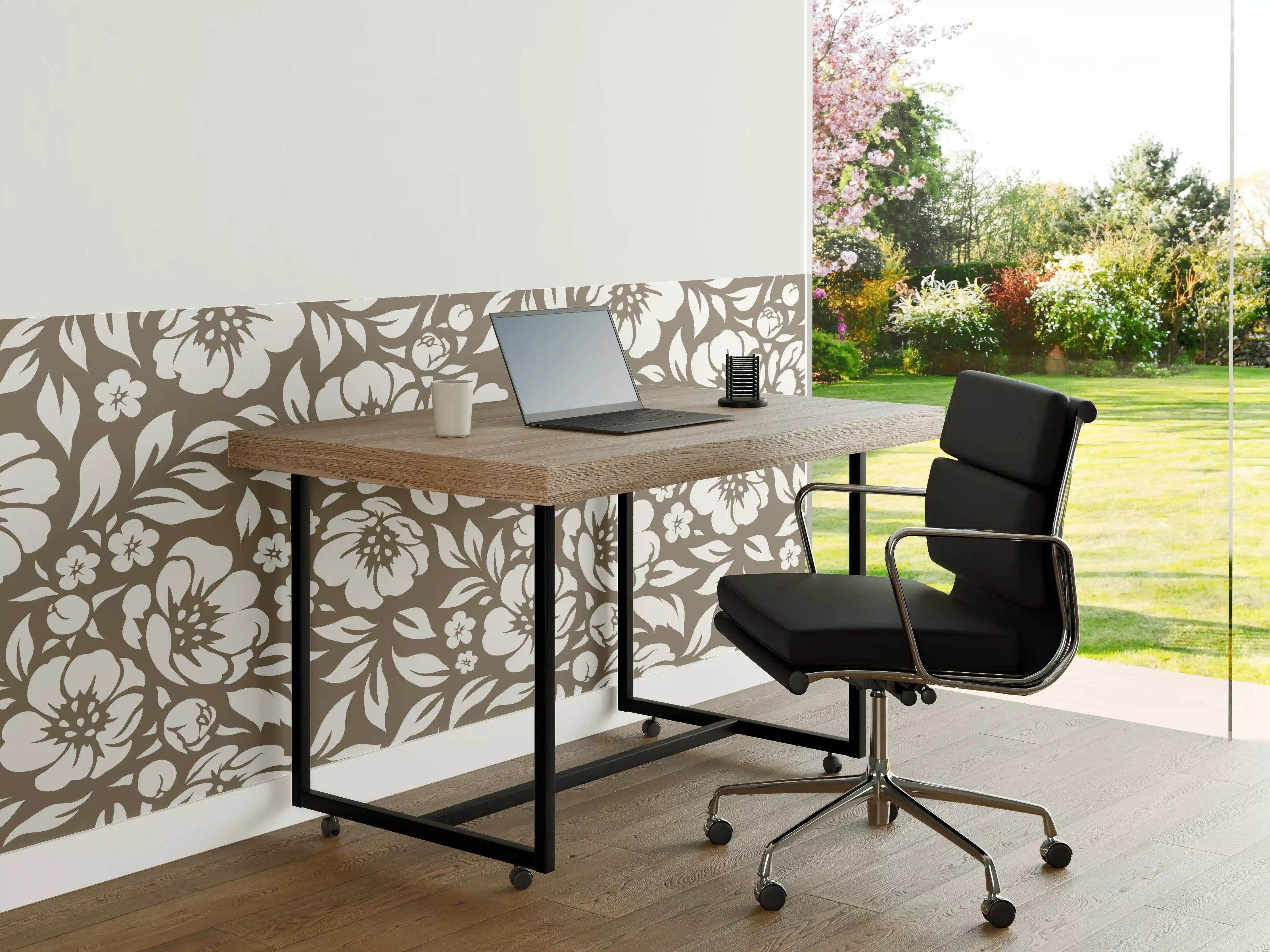 Büro Wandgestaltung - Luxusweiß-Grauer Marmor mit zarten Graunuancen