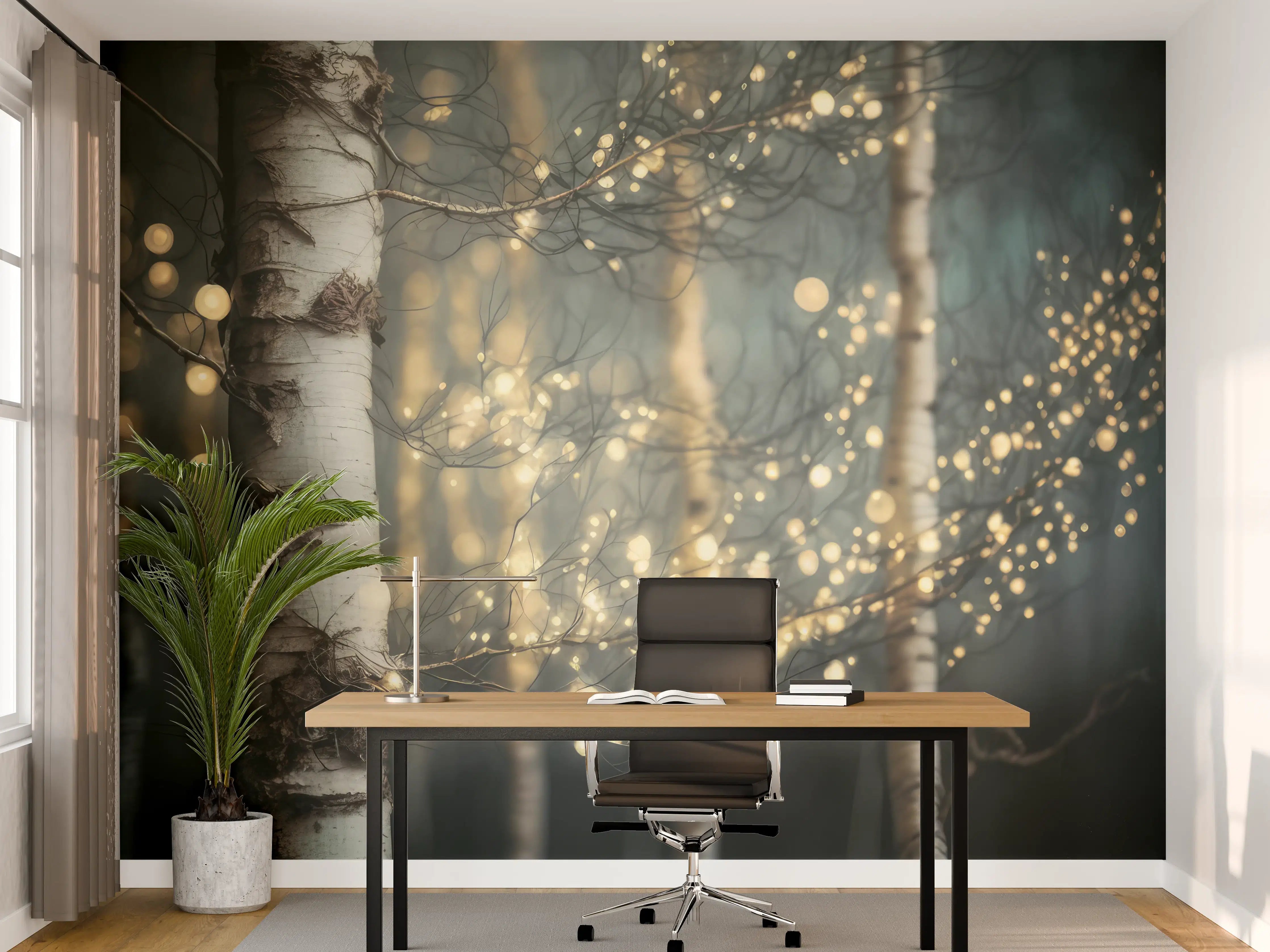 Büro Wandgestaltung - Magischer Wald