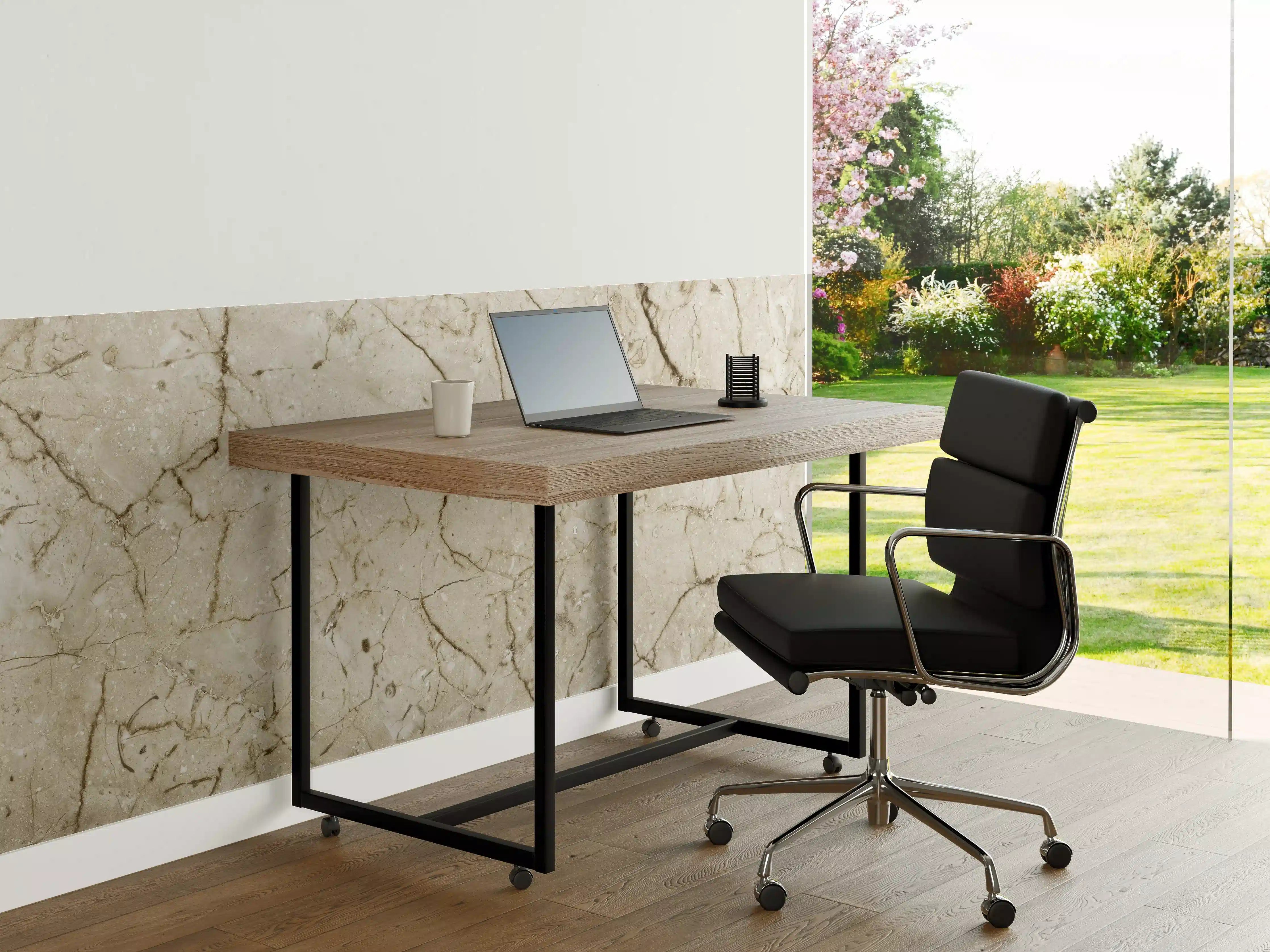 Büro Wandgestaltung - Marmor Hintergrund - Beige