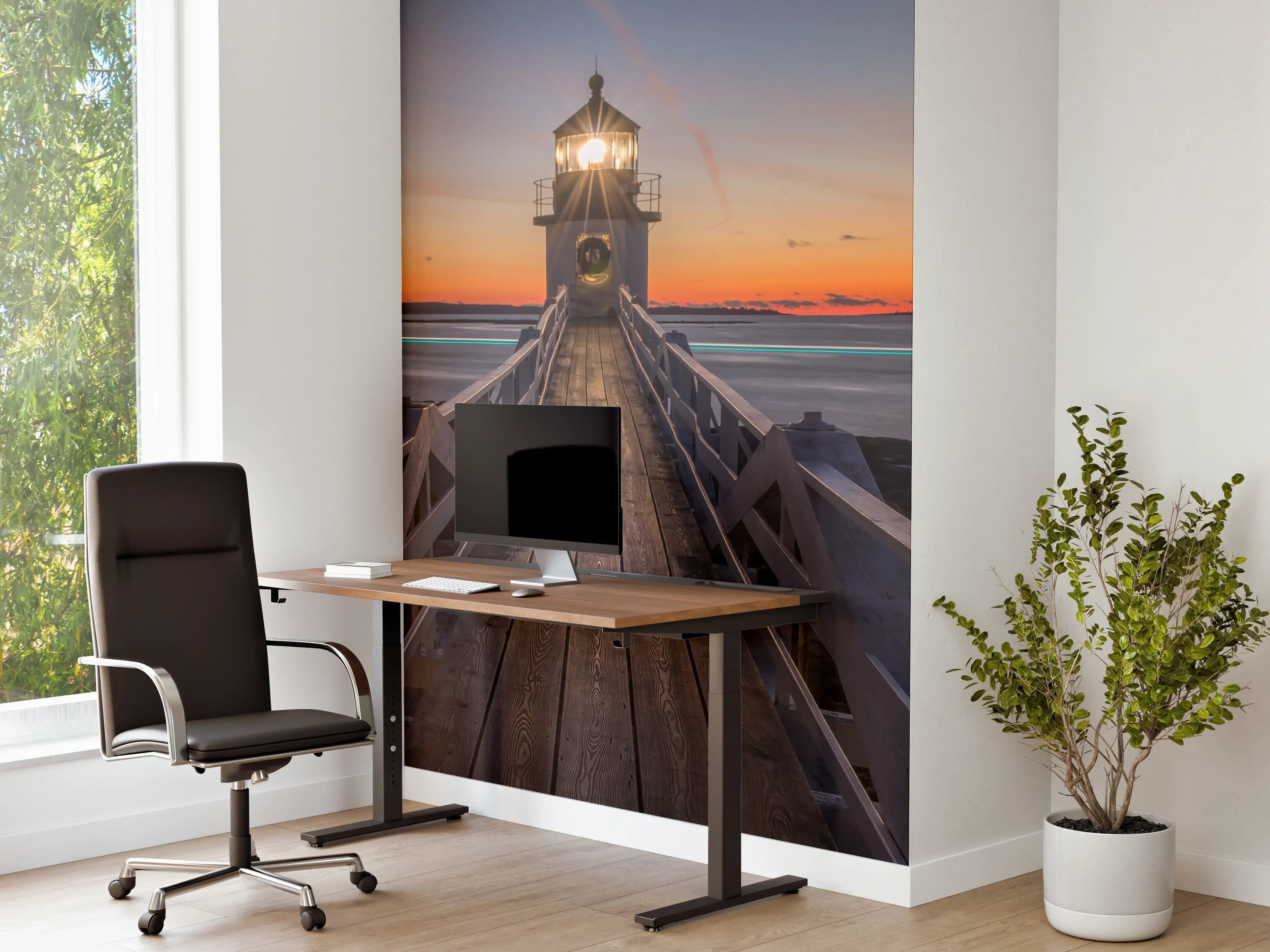 Büro Wandgestaltung - Marshall Point Leuchtturm in Amerika