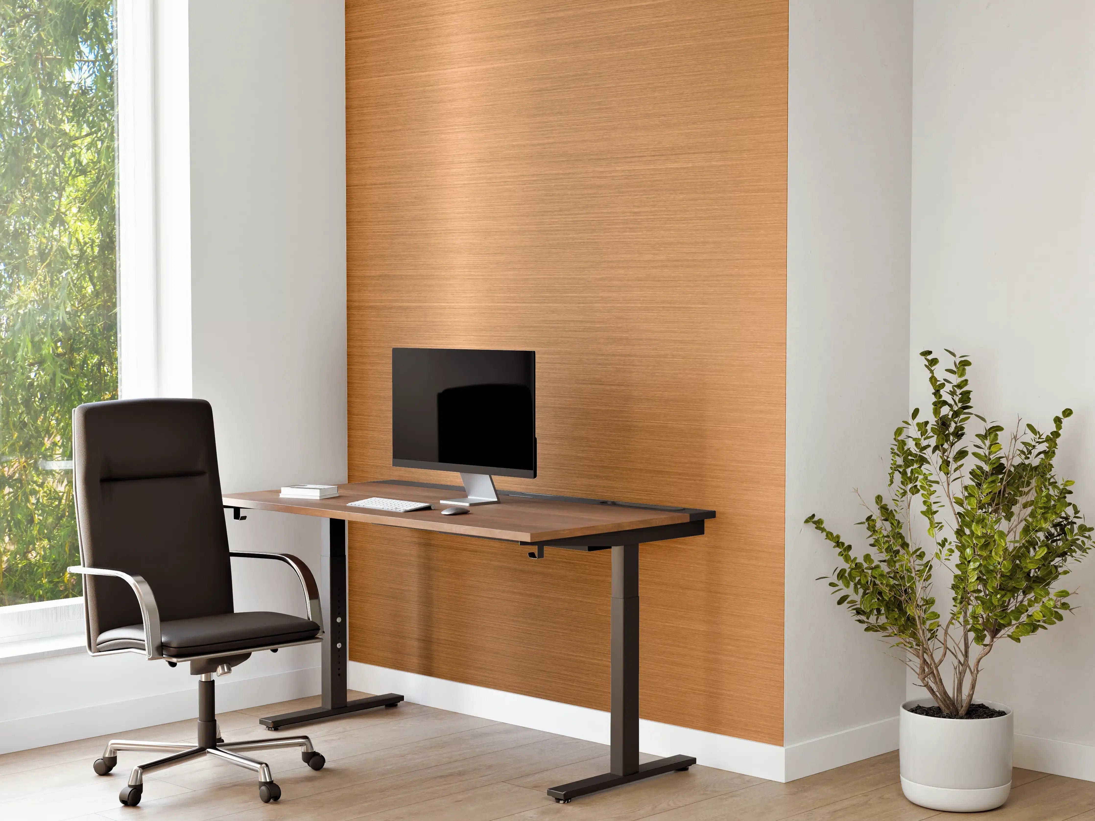 Büro Wandgestaltung - Metallische Kupferplatte