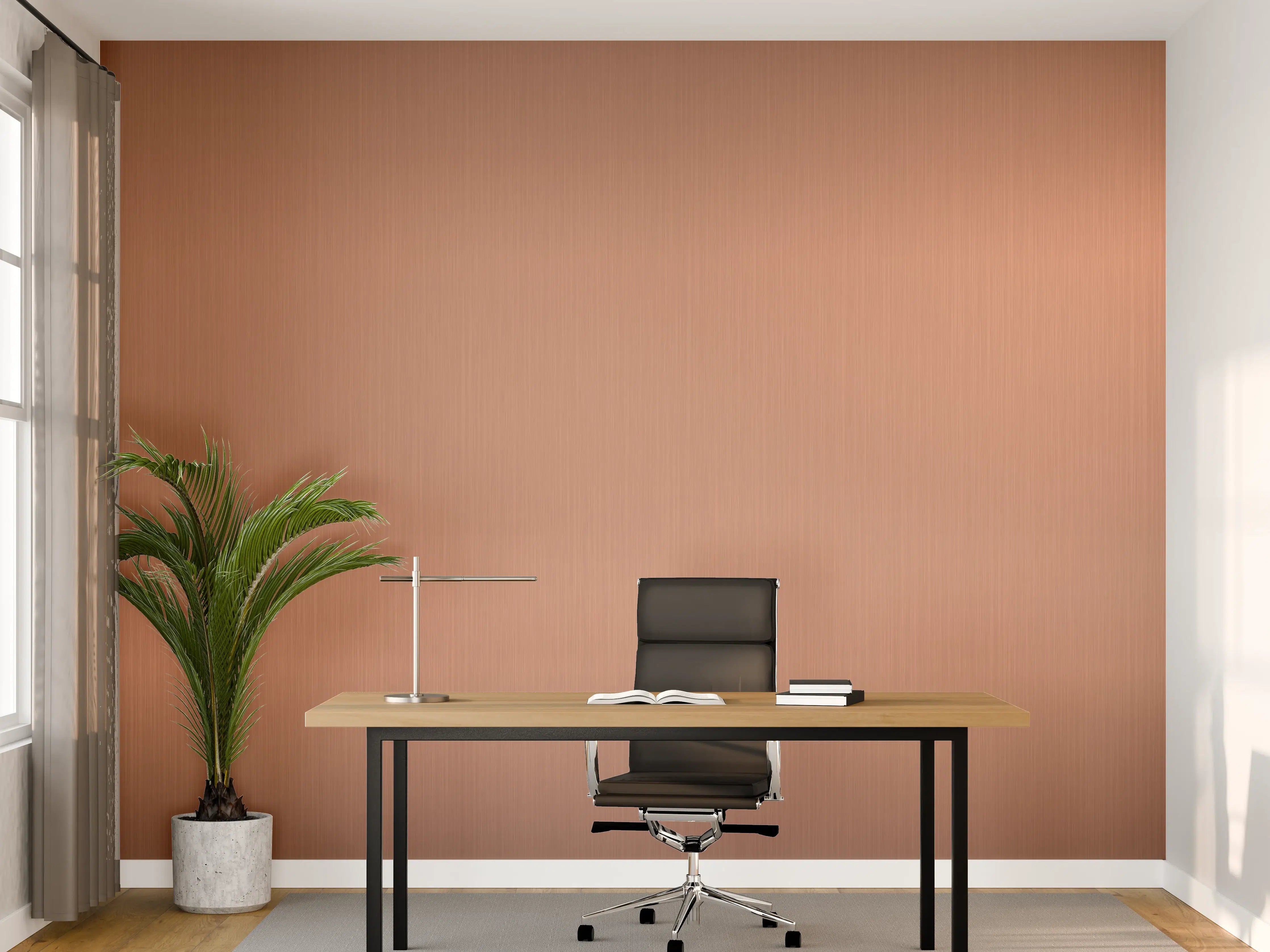 Büro Wandgestaltung - Metallischer Gebürsteter Hintergrund