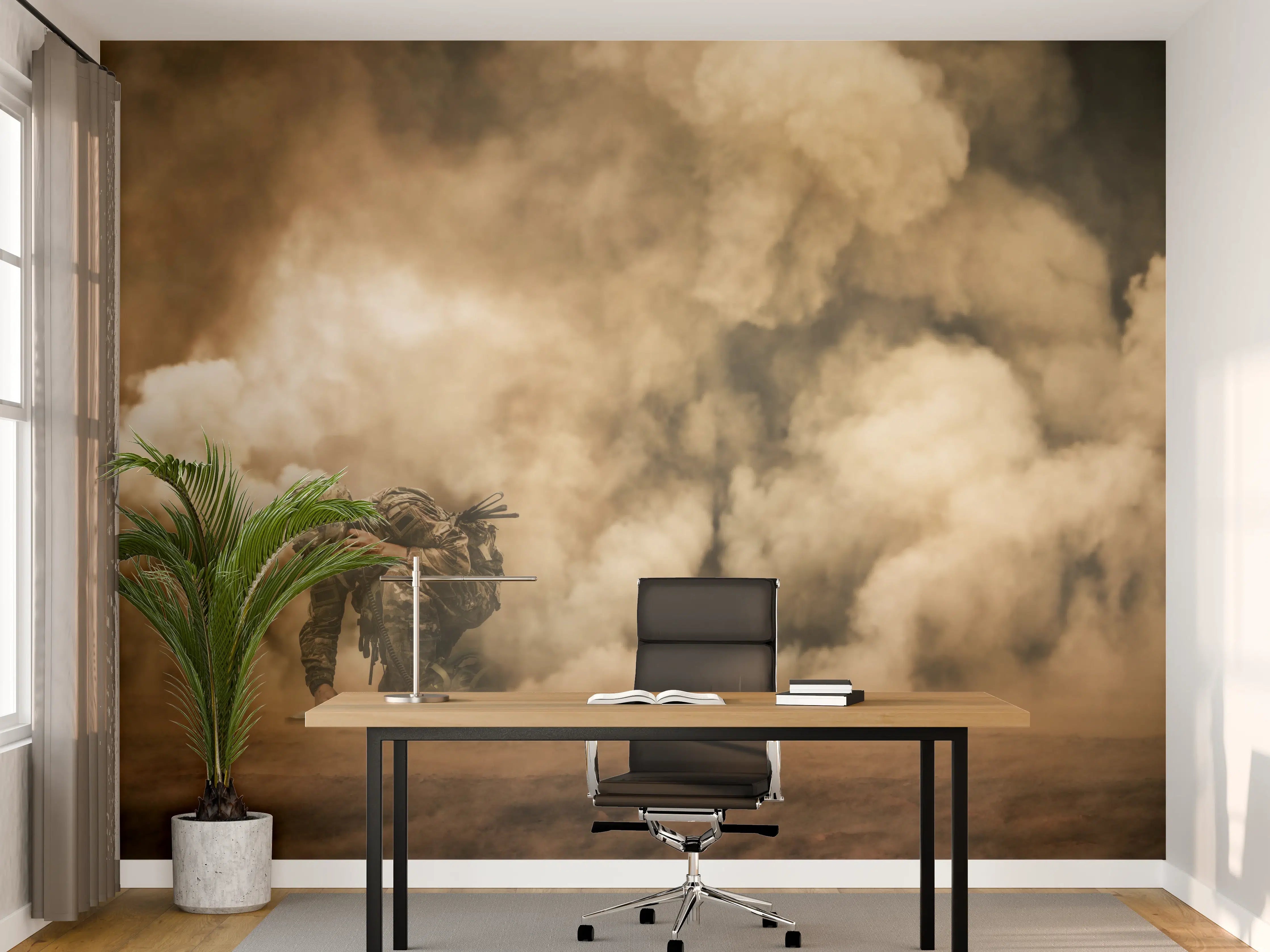 Büro Wandgestaltung - Militärsoldat
