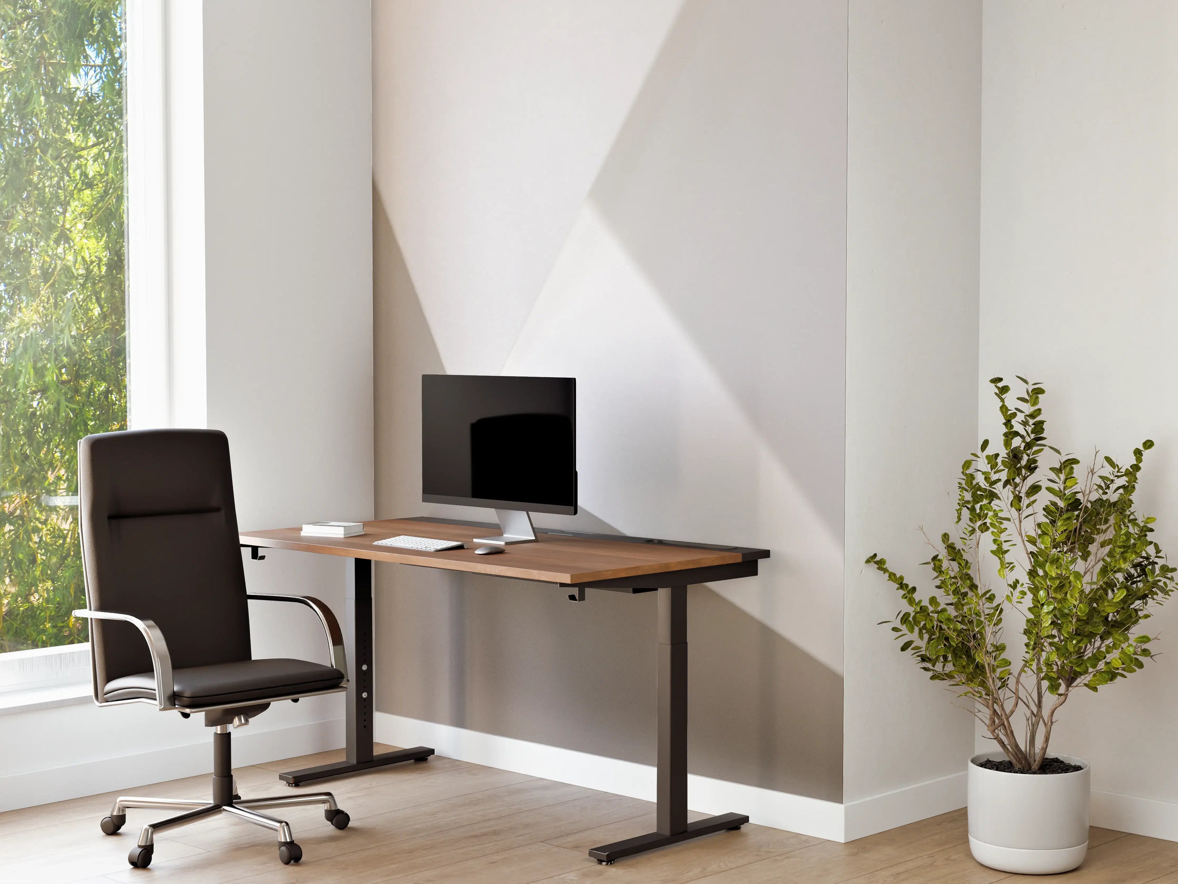 Büro Wandgestaltung - Minimalistische Weiß-Grau Papierfaltung